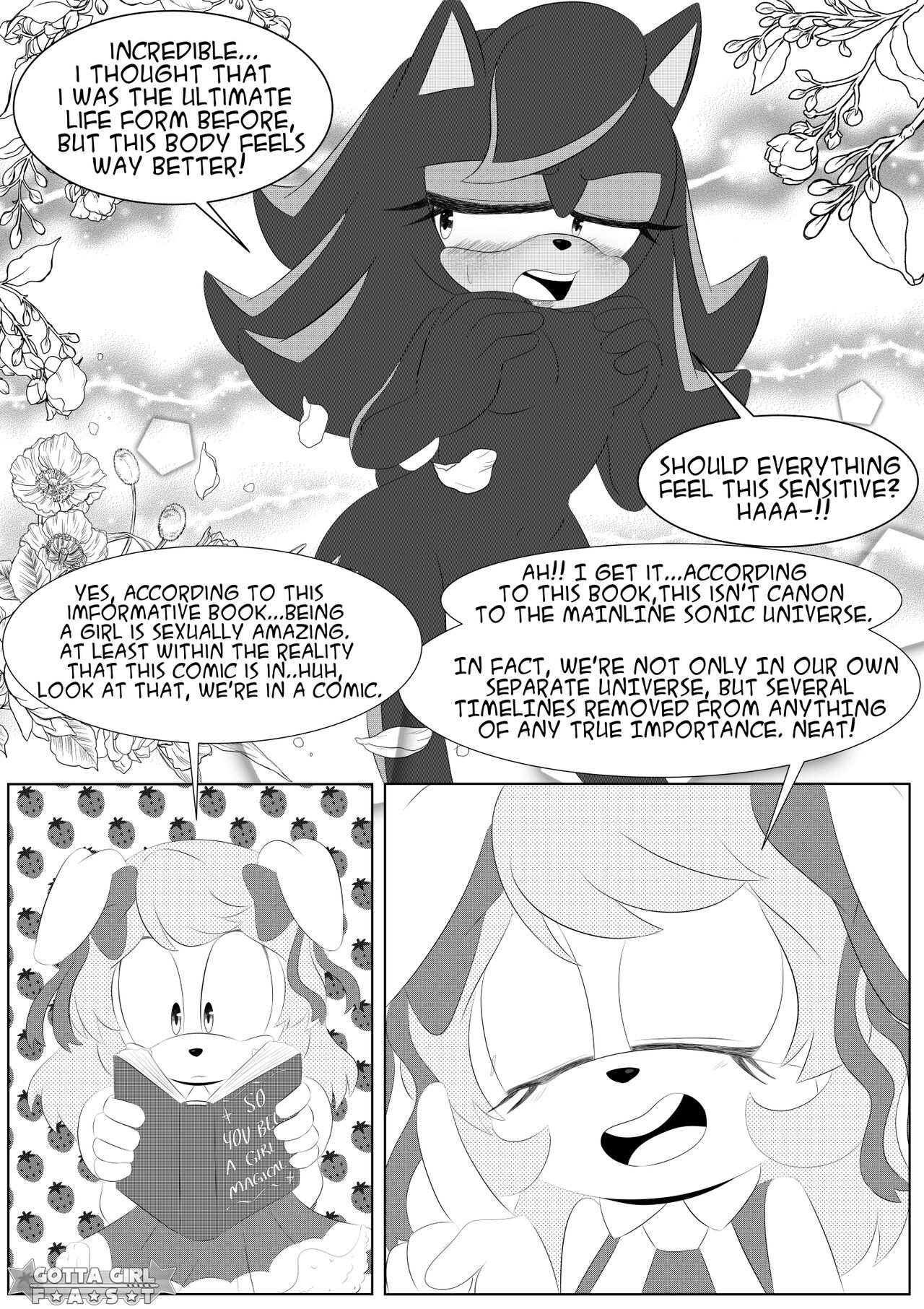 Gotta Girl Fast #1: Shadow page 9 full