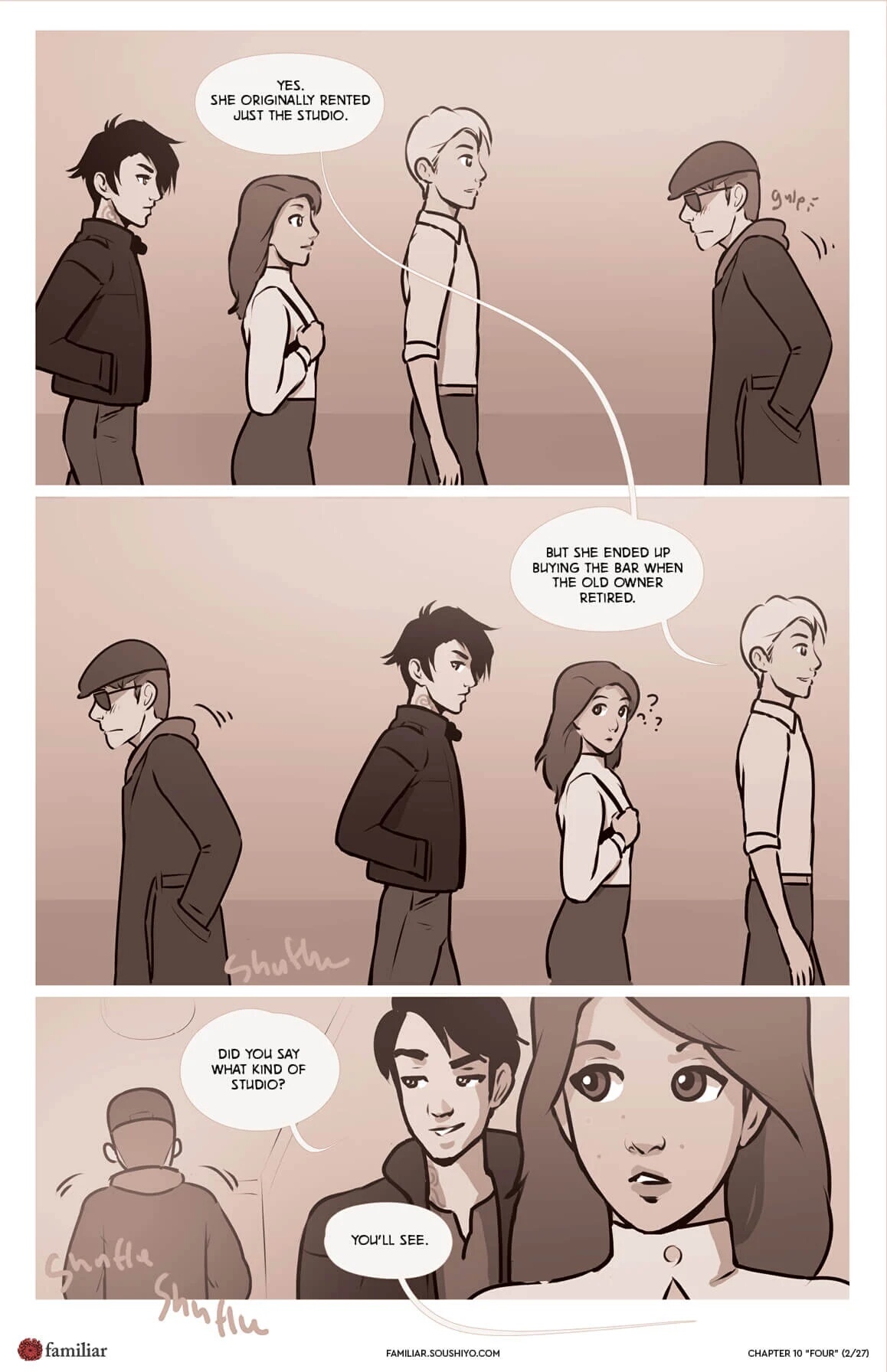 Familiar  - Act 2 - Chapter 10 - Four - english page 3 full