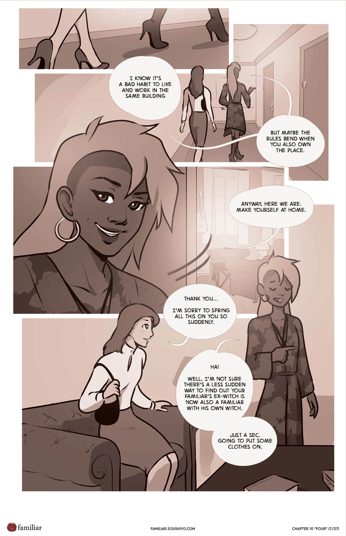 Familiar  - Act 2 - Chapter 10 - Four - english page 8 full