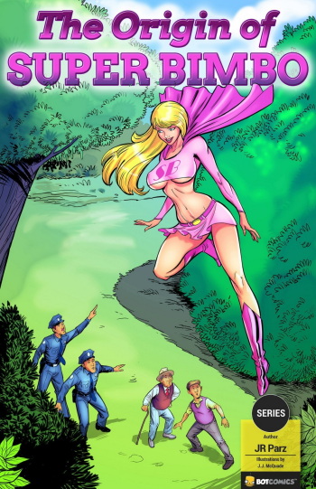 BotComics - The origin of Super-Bimbo cover
