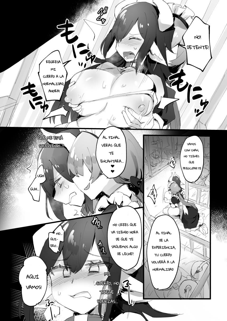 1-nichi Nyuugyuu Taiken ~Oishii Milk ga Dekiru made~ | Un día de experiencia en el rancho page 10 full