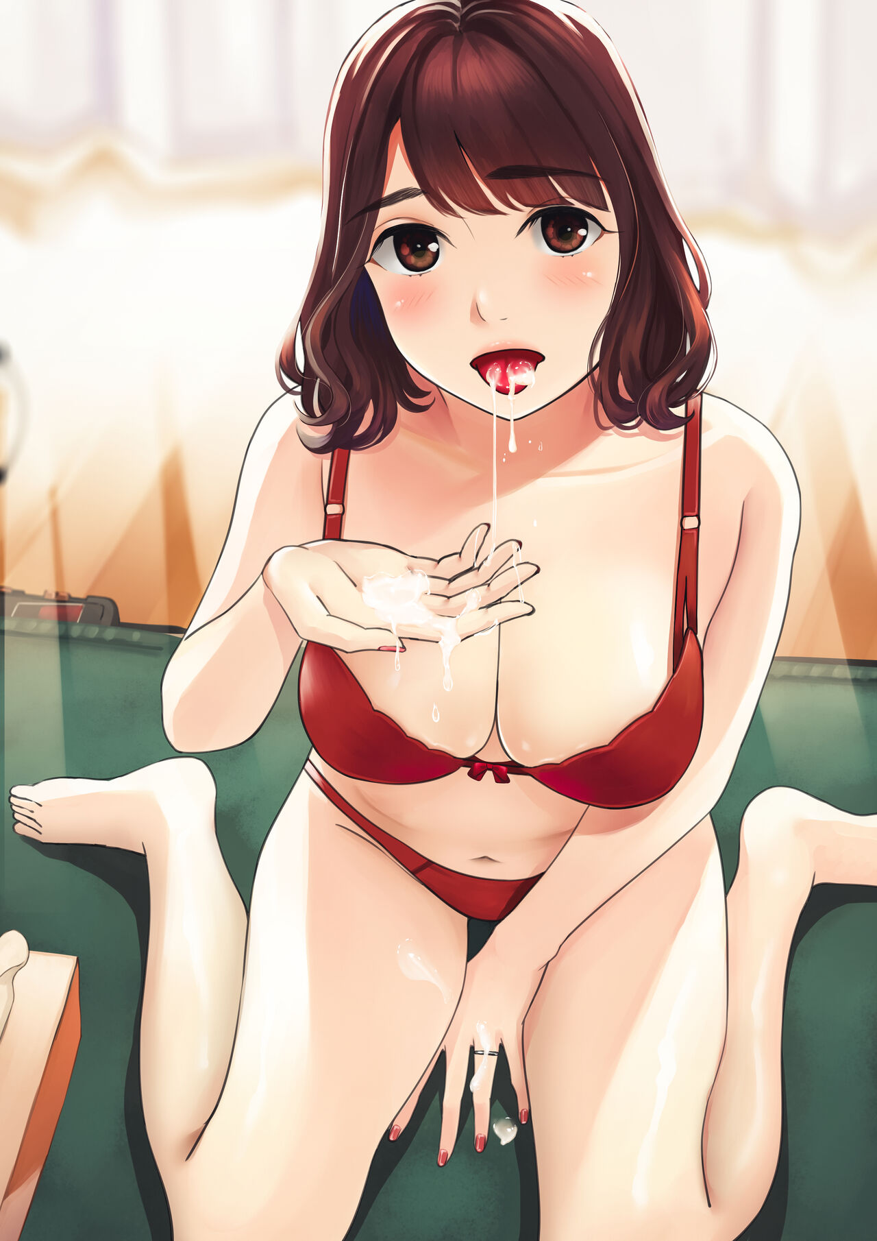 Hitozuma no Okuchi Asobi page 9 full