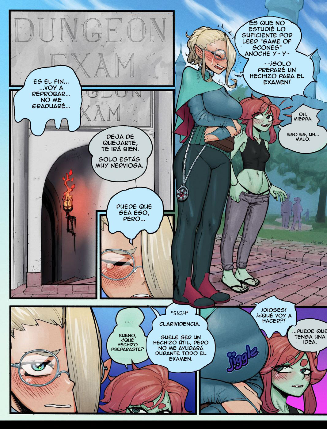 Dungeon Exam page 1 full