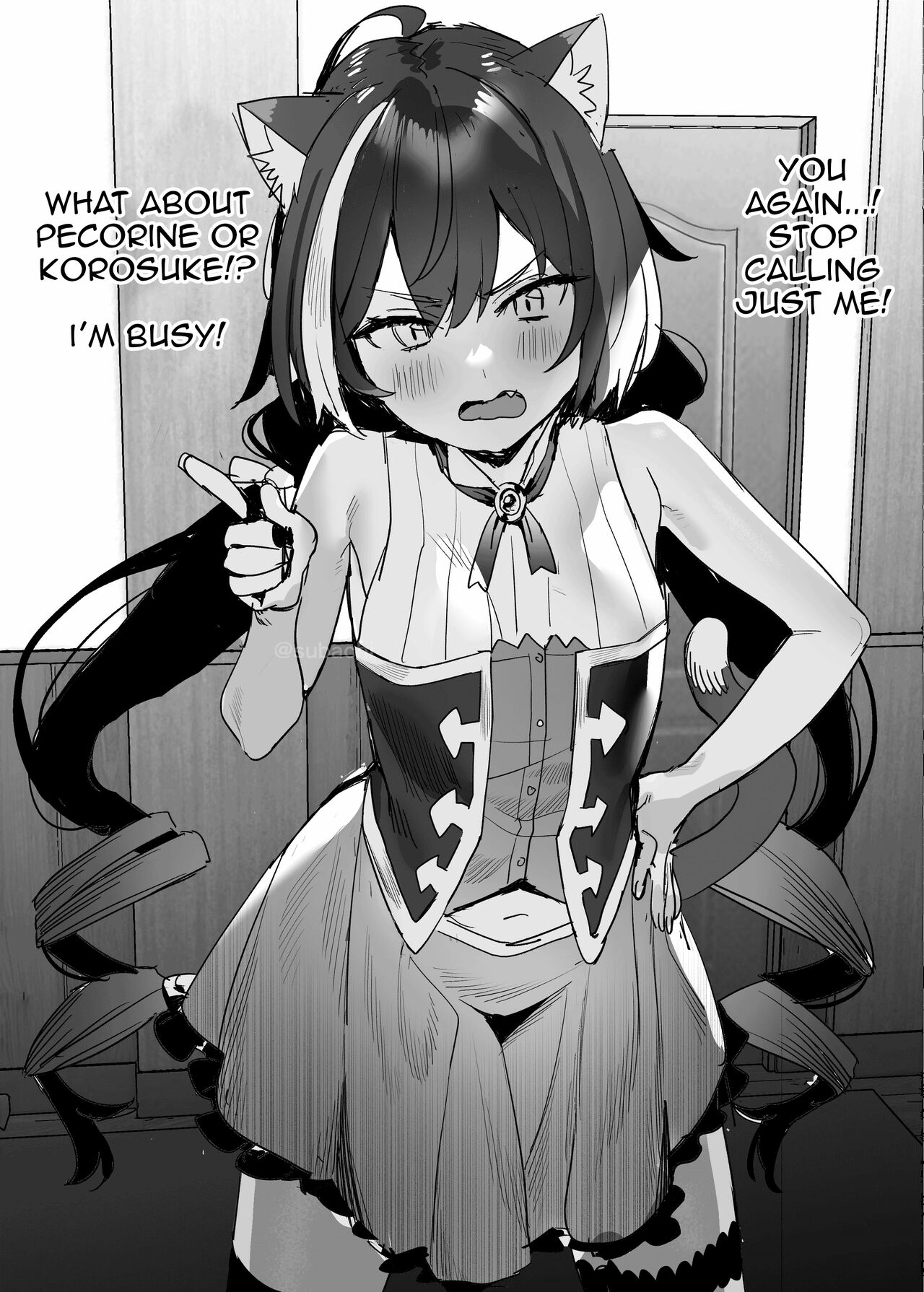 Kyaru-chan Manga page 1 full