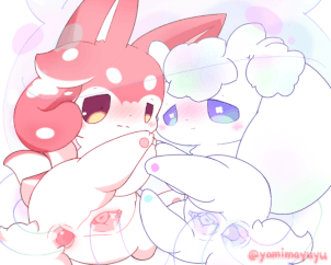 SUBSCRIBESTAR | ChiliAloe + Eevee animated all versions page 1 full