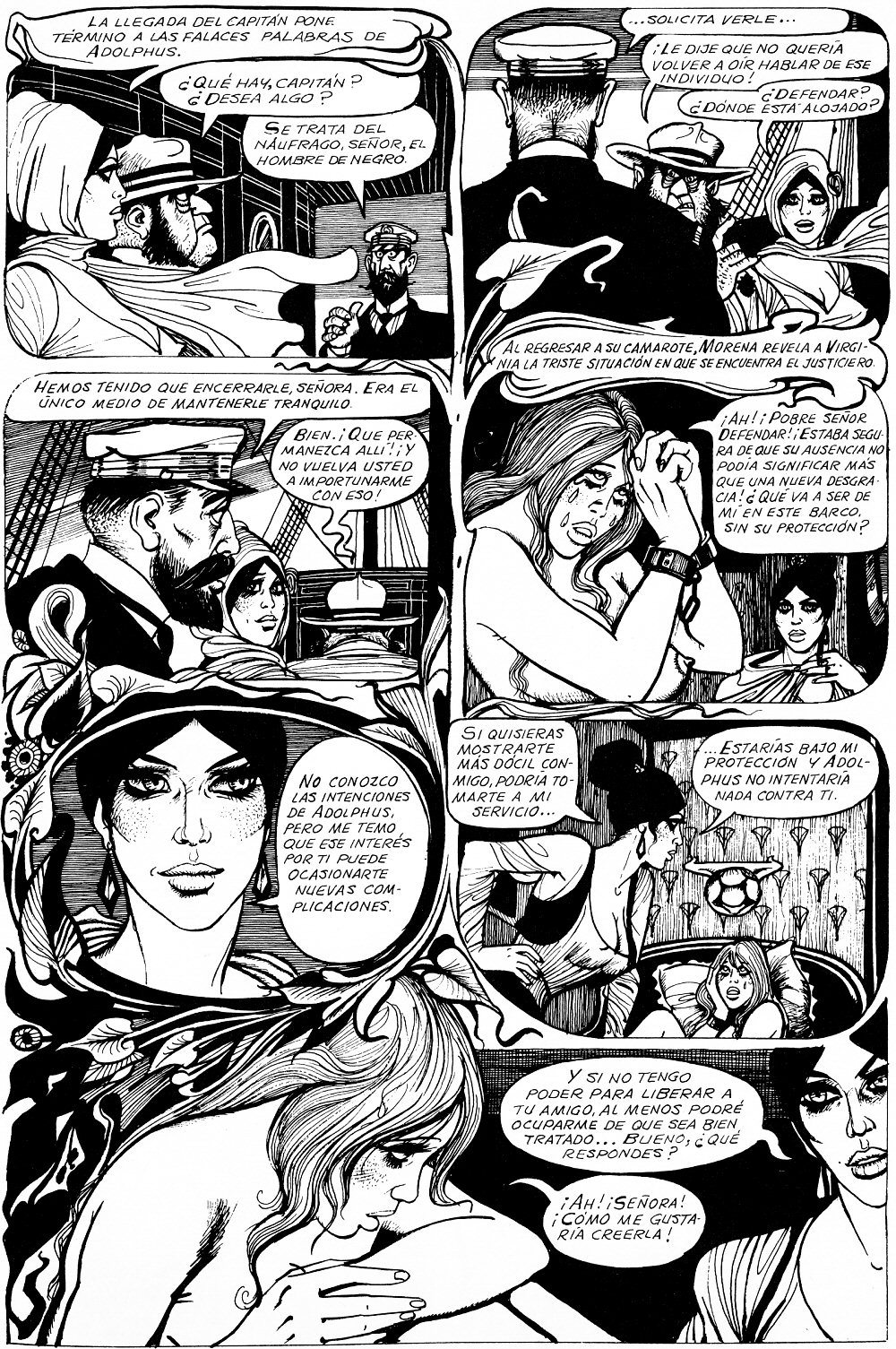 Las tribulaciones de Virginia 3 - El crucero infernal page 9 full