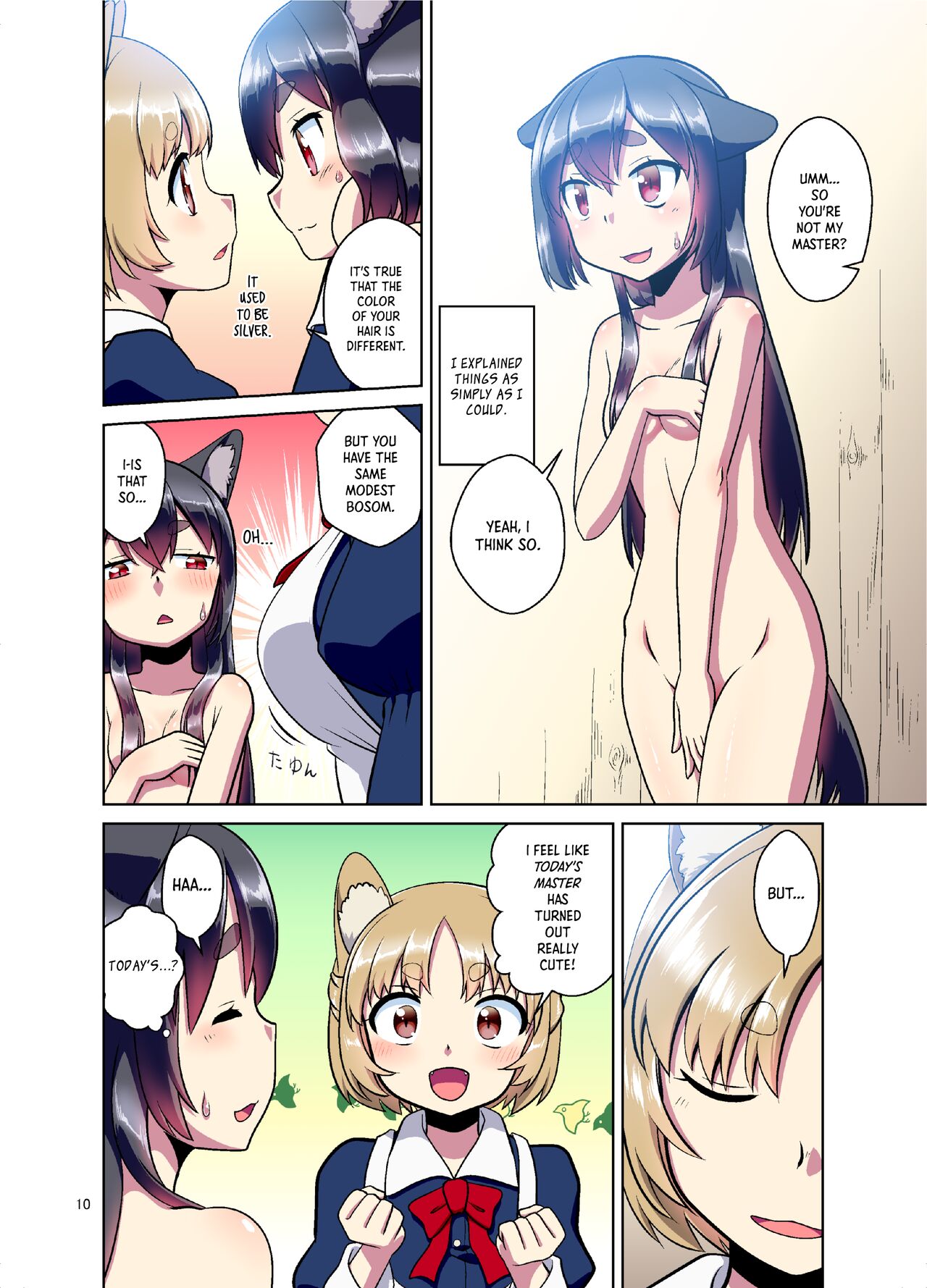 Me ga Sametara Kemomimi Shoujo ni Natteita Ohanashi | The Story of How When I Woke Up, I Had Become an Animal-Eared Girl page 10 full