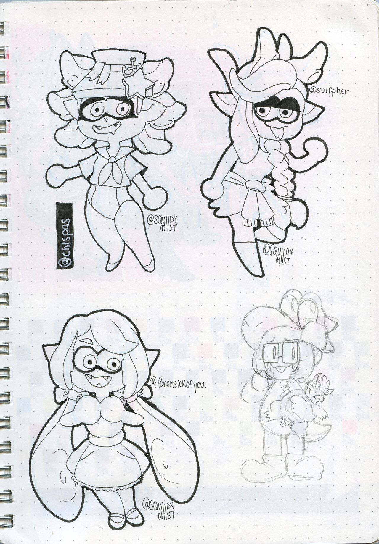 Sketchbooks page 5 full