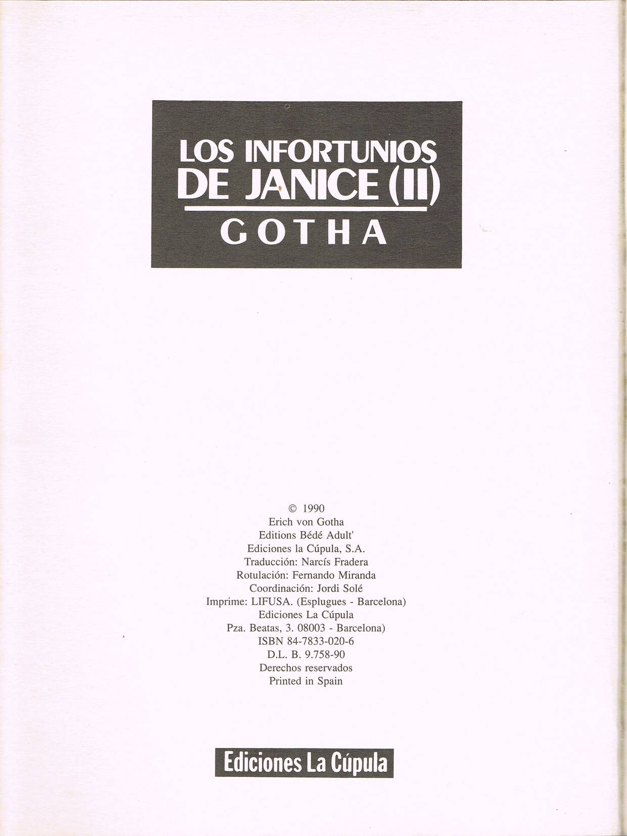 Los infortunios de Janice #2 page 2 full