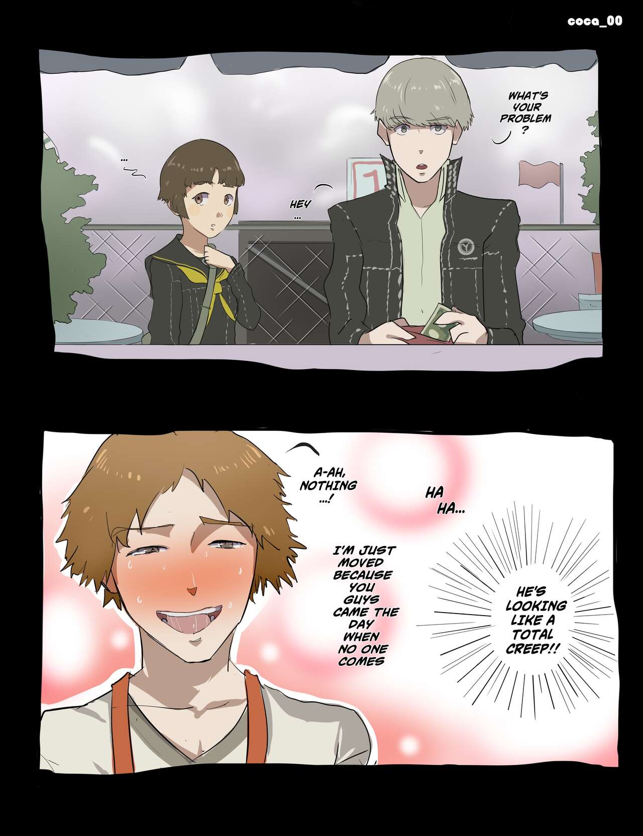 Working Day at Junes page 3 full