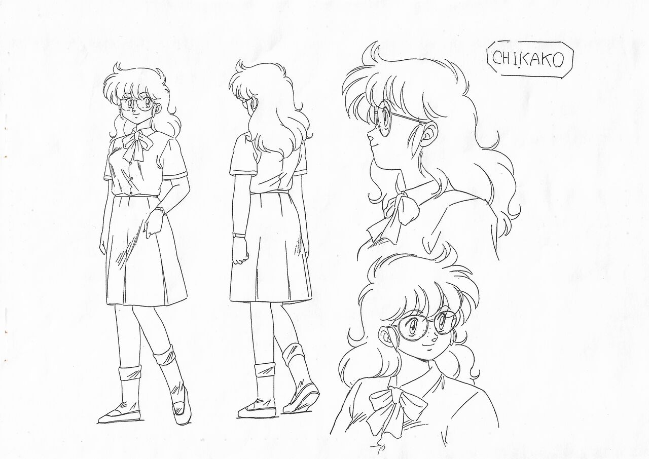 Devil Hunter Yohko Episode 5 Settei page 7 full
