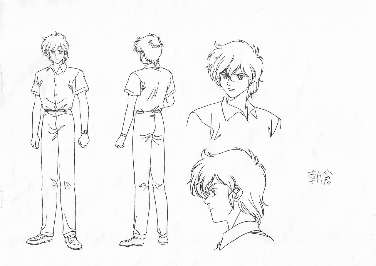 Devil Hunter Yohko Episode 5 Settei page 8 full