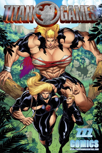 ZZZ Comics - Titan Games cover