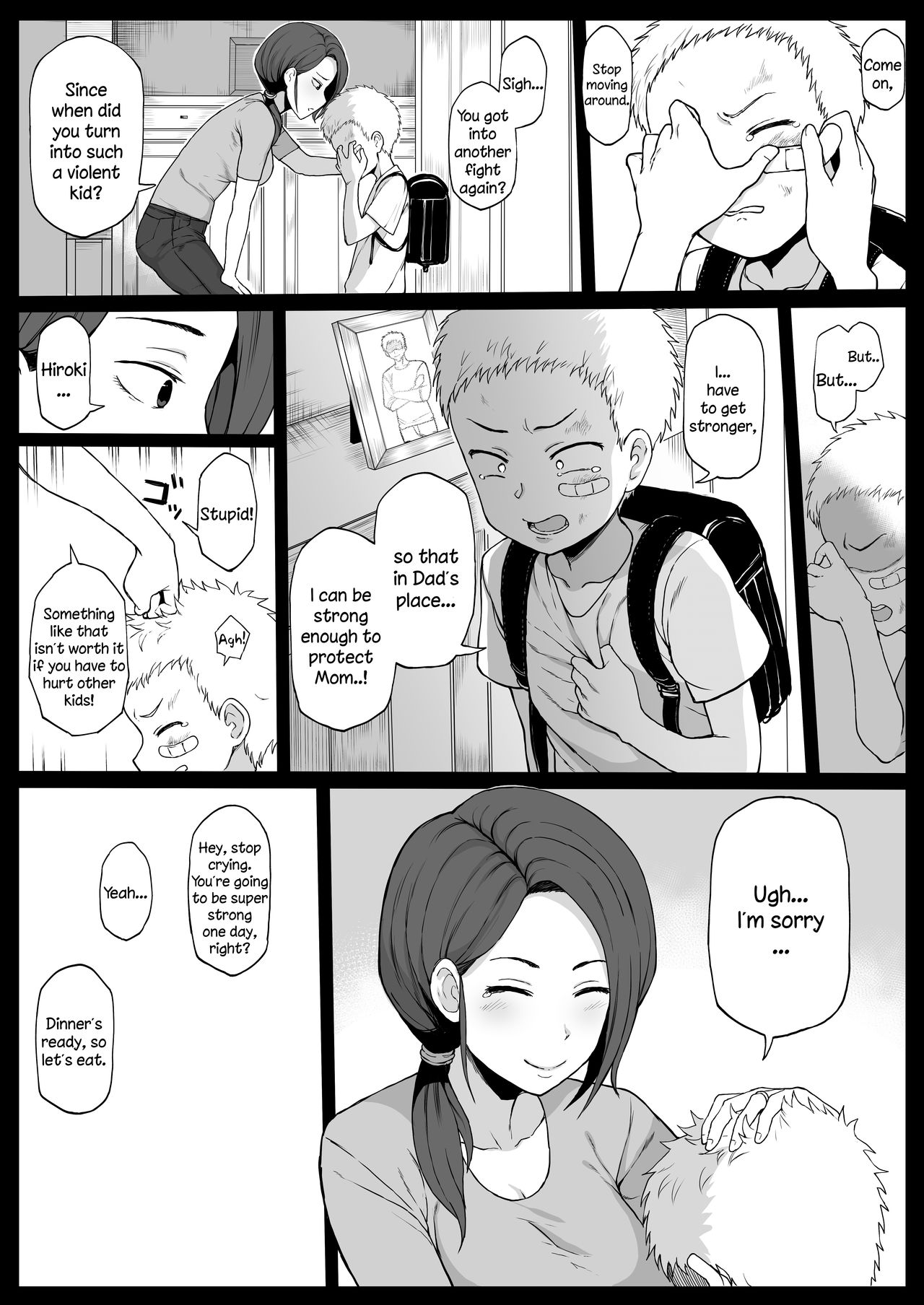 Kokujin no Tenkousei NTR ru Chapters 1-6 part 1 page 10 full