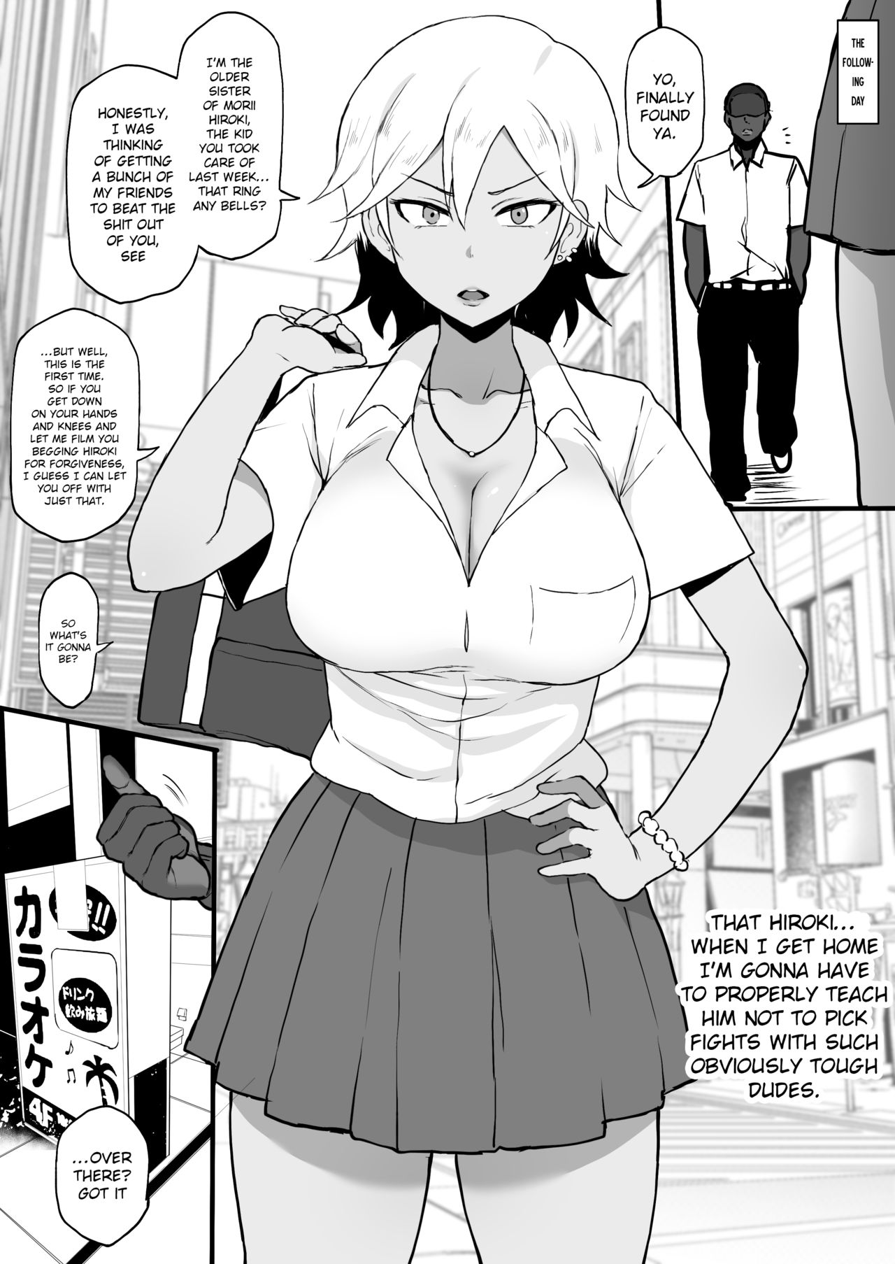 Kokujin no Tenkousei NTR ru Chapters 1-6 part 1 page 6 full