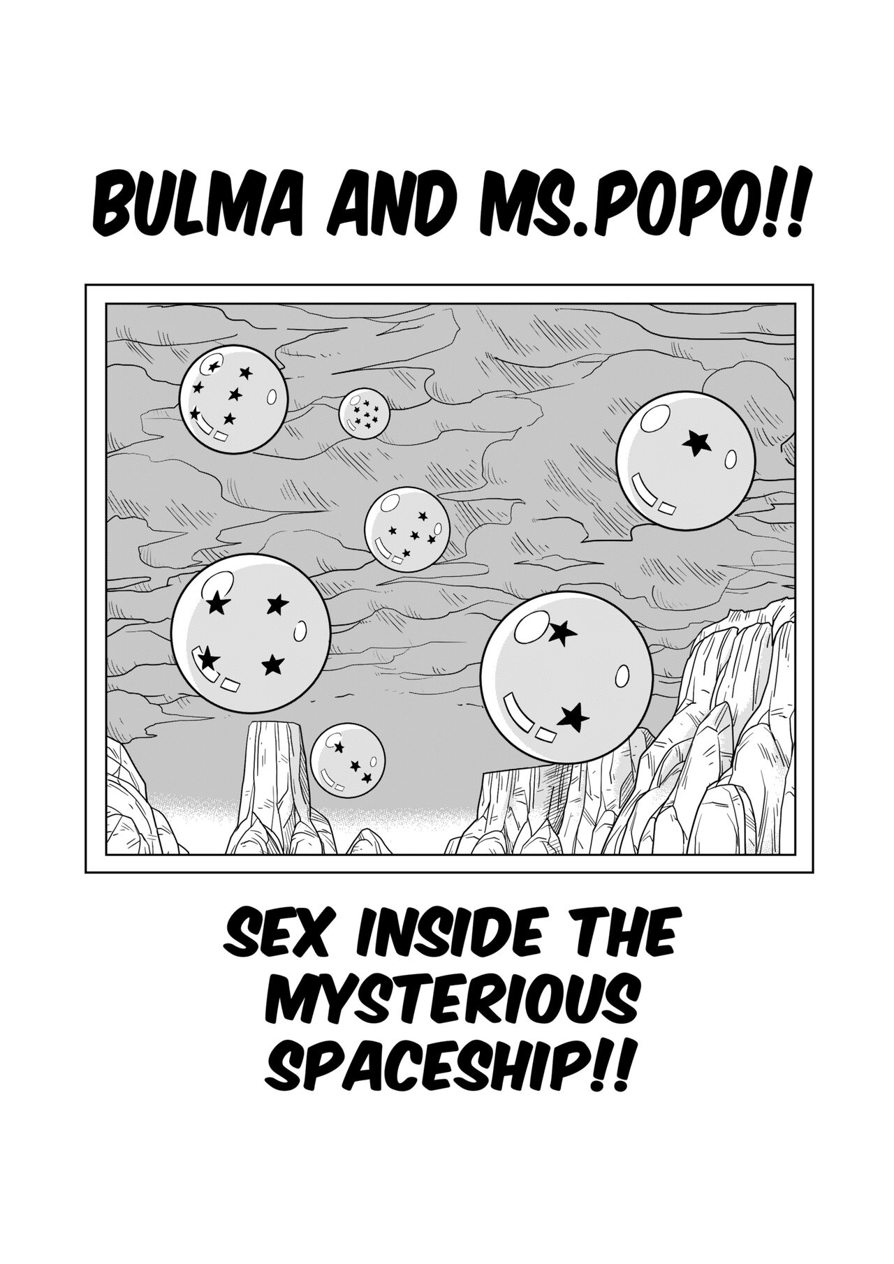 Bulma Meets Mr.Popo - Sex inside the Mysterious Spaceship! page 4 full