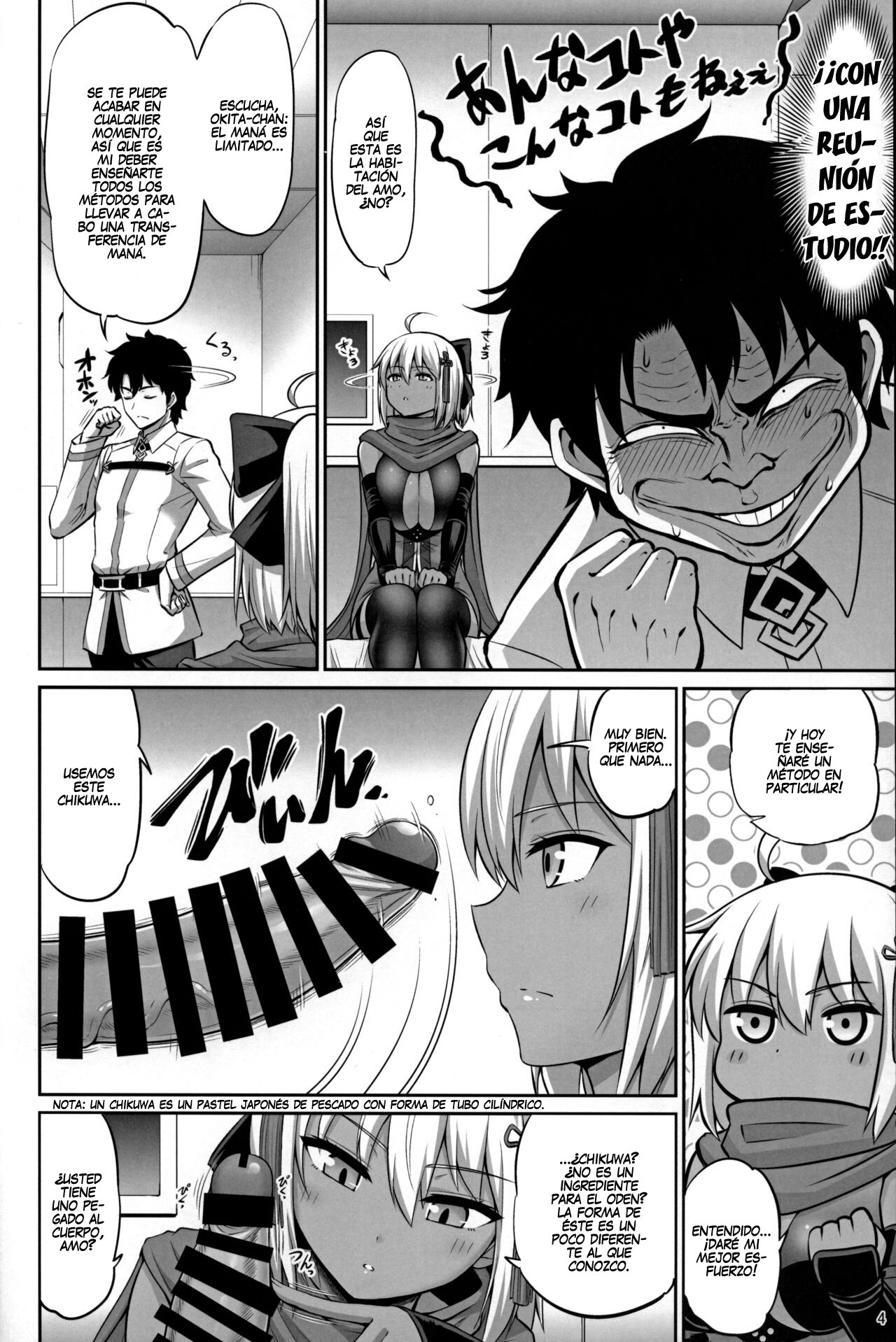 Chikuwa o Otabe yo Okita-chan. | Comete este chikuwa Okita-chan page 4 full