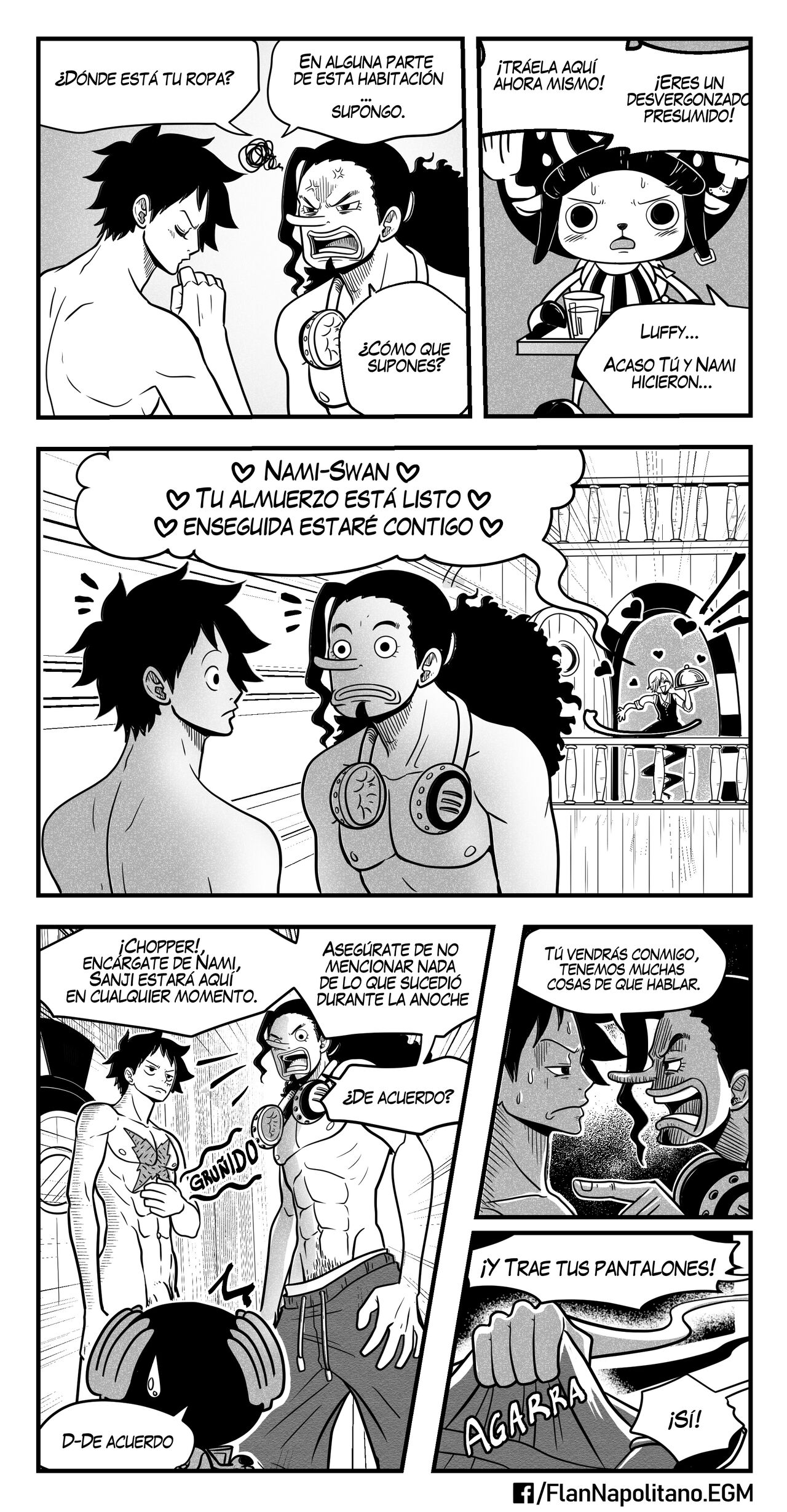 Flan Napolitano - Capítulo 4 - Un almuerzo tentador page 8 full