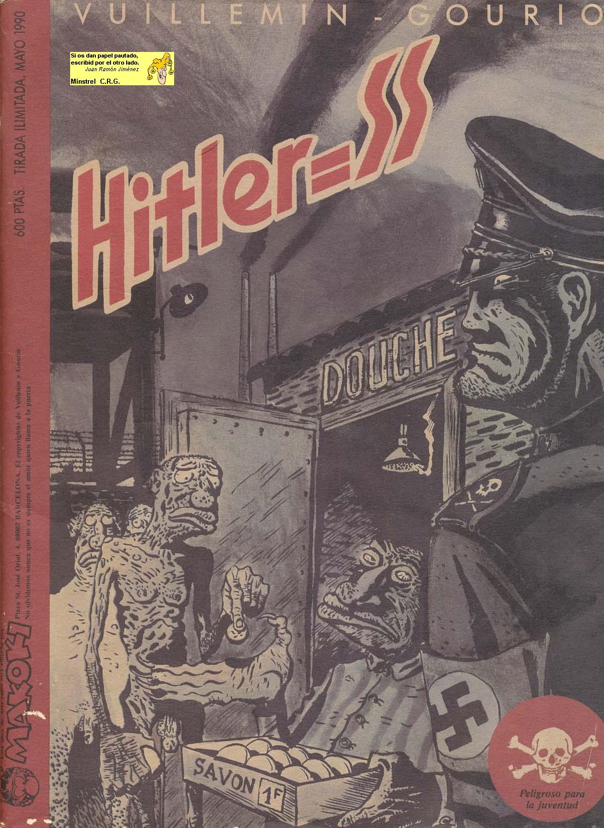 Vuillemin &amp; Gourio - Hitler=SS page 1 full