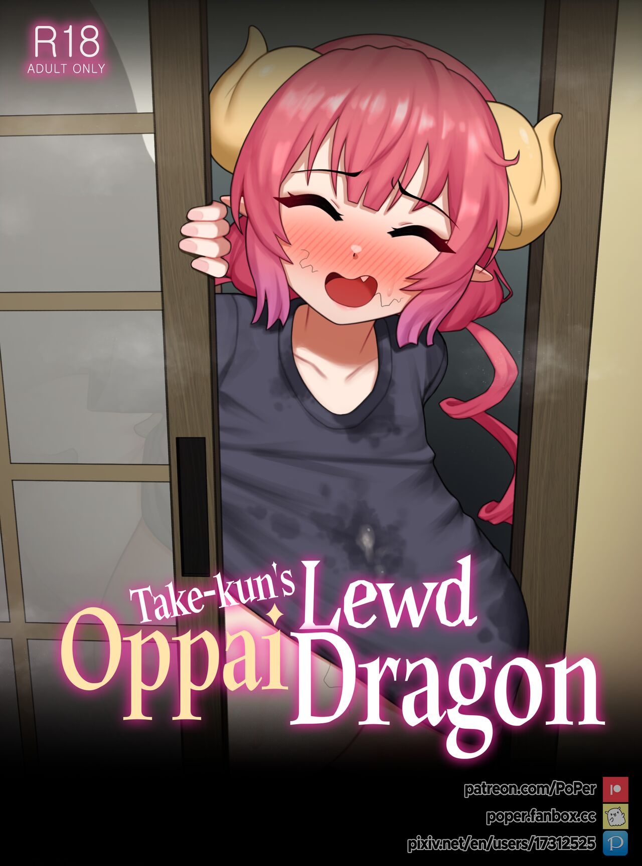 Take-kun's Lewd Oppai Dragon page 1 full