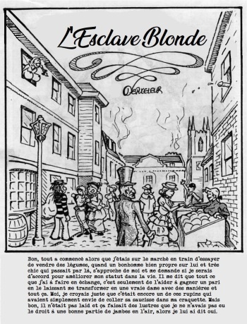 My Fair Slavey / L'Esclave Blonde cover