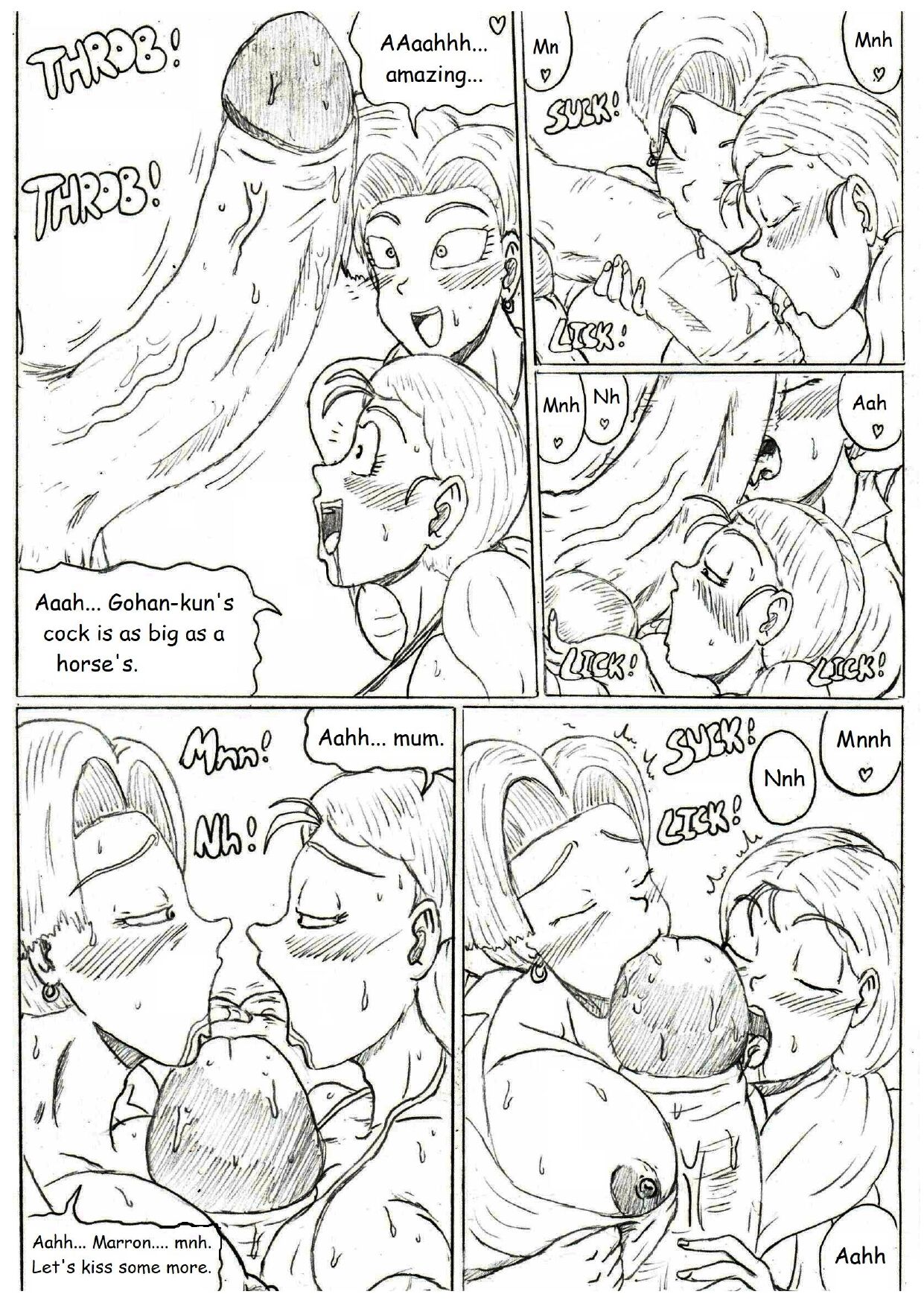 Dragon Ball NTR 9 - Daughter's First Time page 5 full