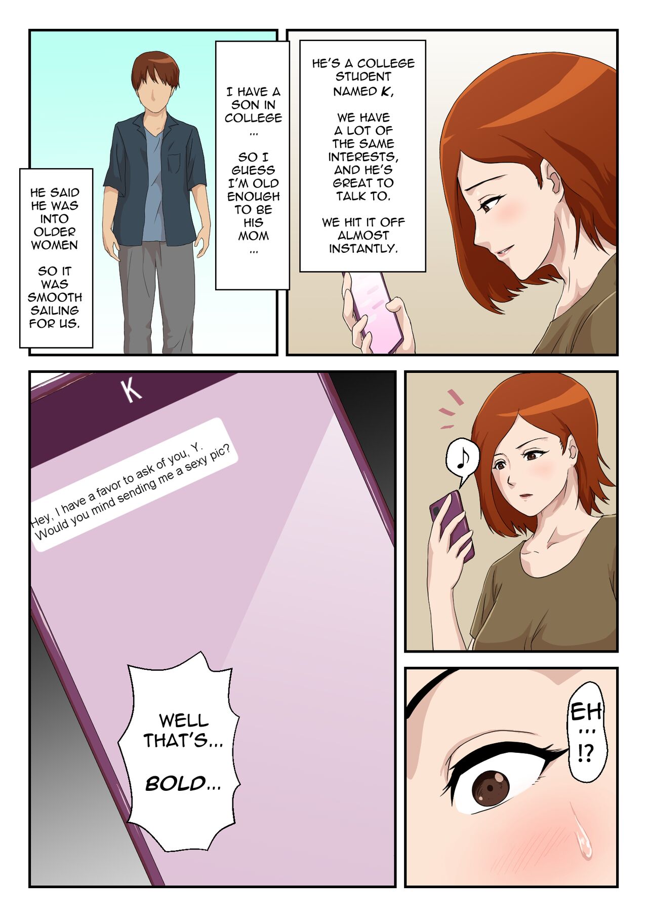 Matching Appli de Deatta Aite wa Kaa-san deshita | I Matched Mom on My Dating App page 3 full