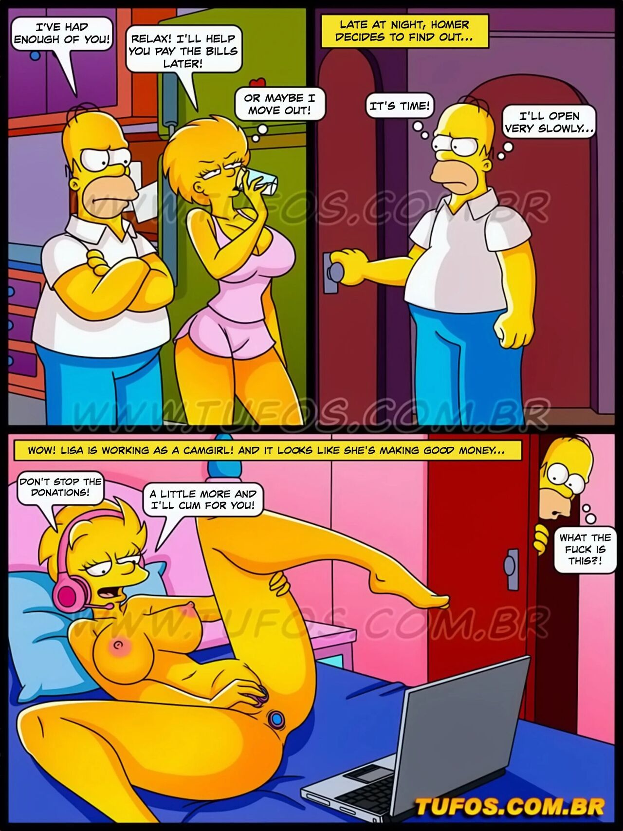 Os Simptoons 39 – Live sex on Webcam – Tufos - english page 3 full