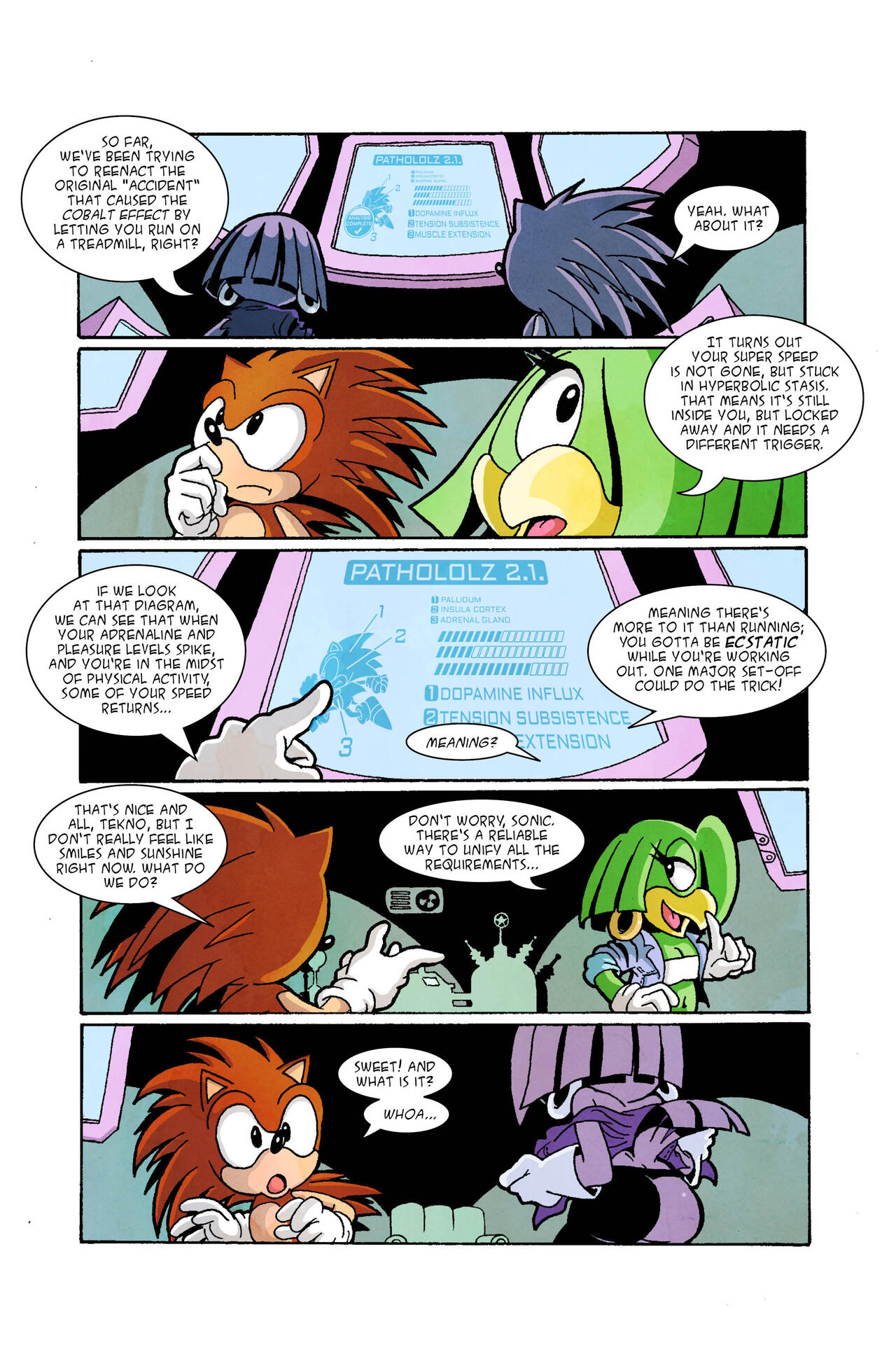 Sonic the Comic: Sonic &amp; Tekno - Quickie Resolved page 4 full