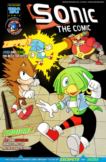 Sonic the Comic: Sonic &amp; Tekno - Quickie Resolved cover