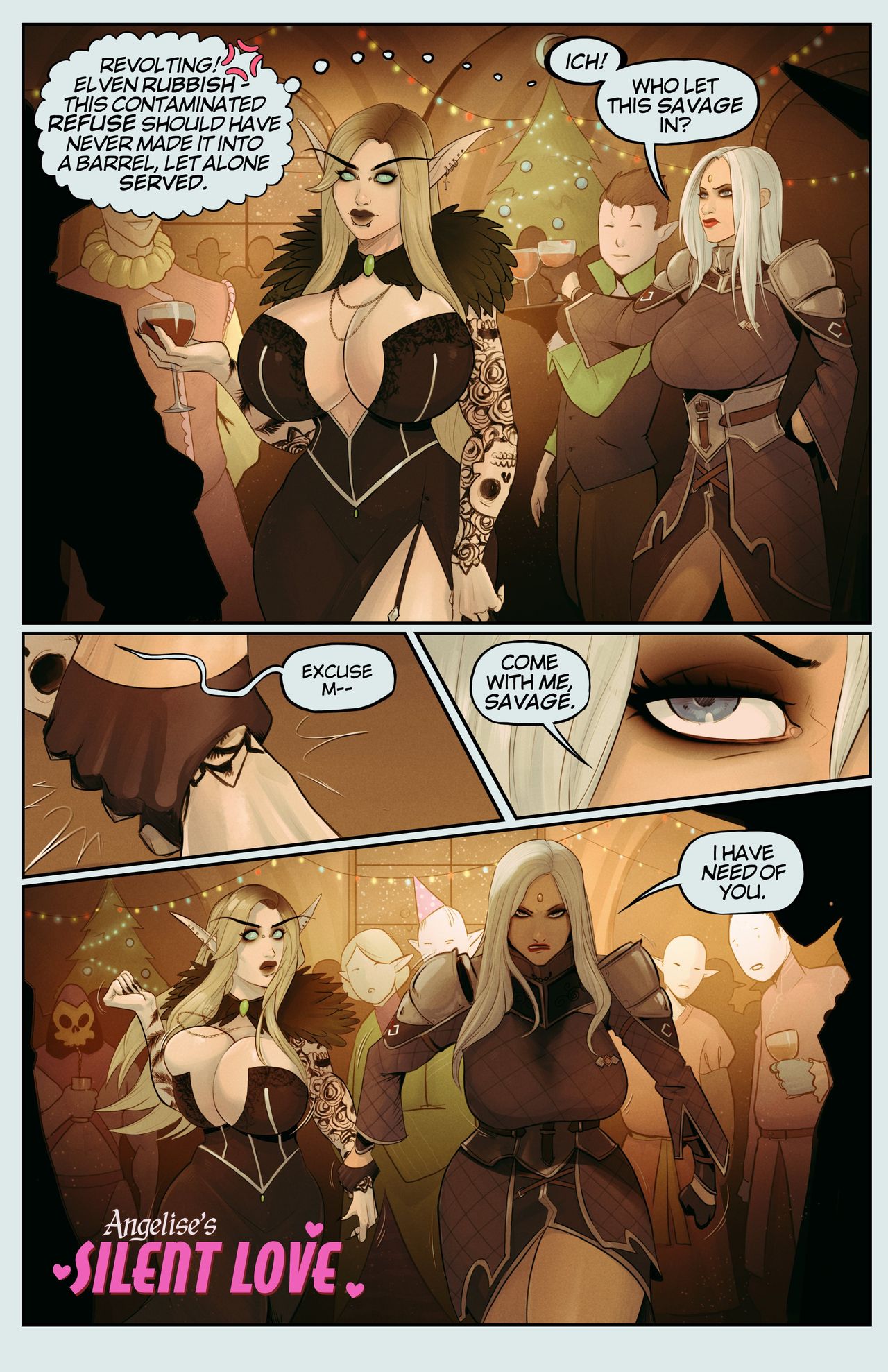 Angelise's Silent Love + bonus page 1 full