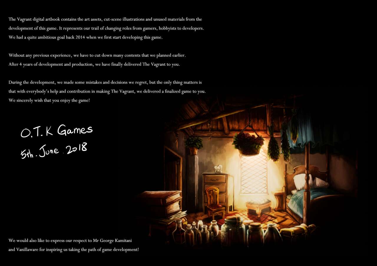 The Vagrant Artbook page 4 full