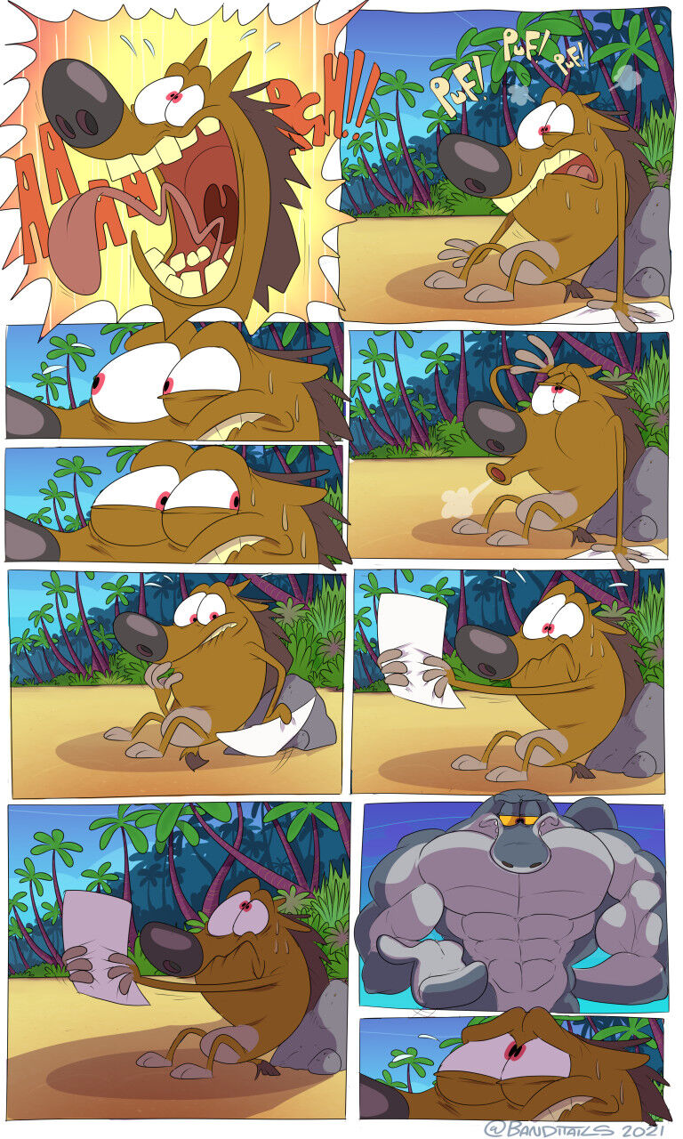 That's starts story zig and sharko comic page 10 full