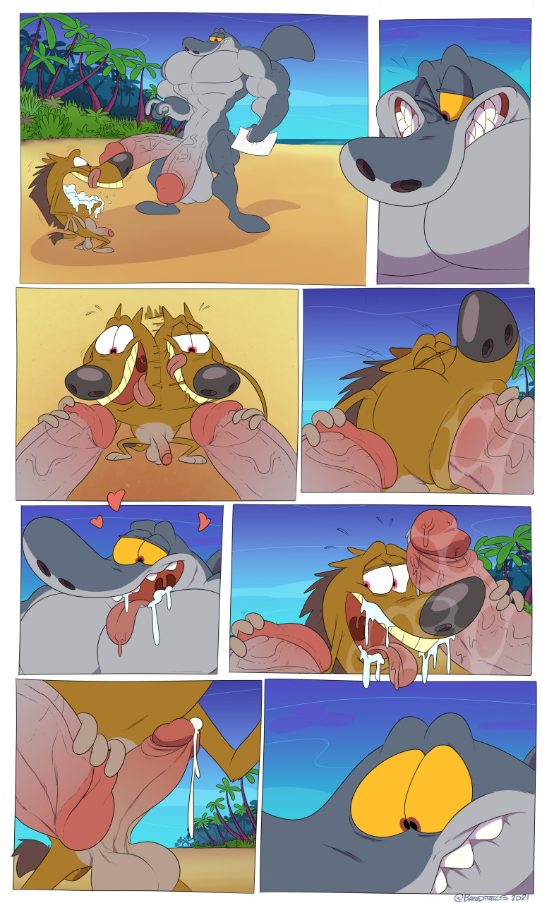 That's starts story zig and sharko comic page 3 full