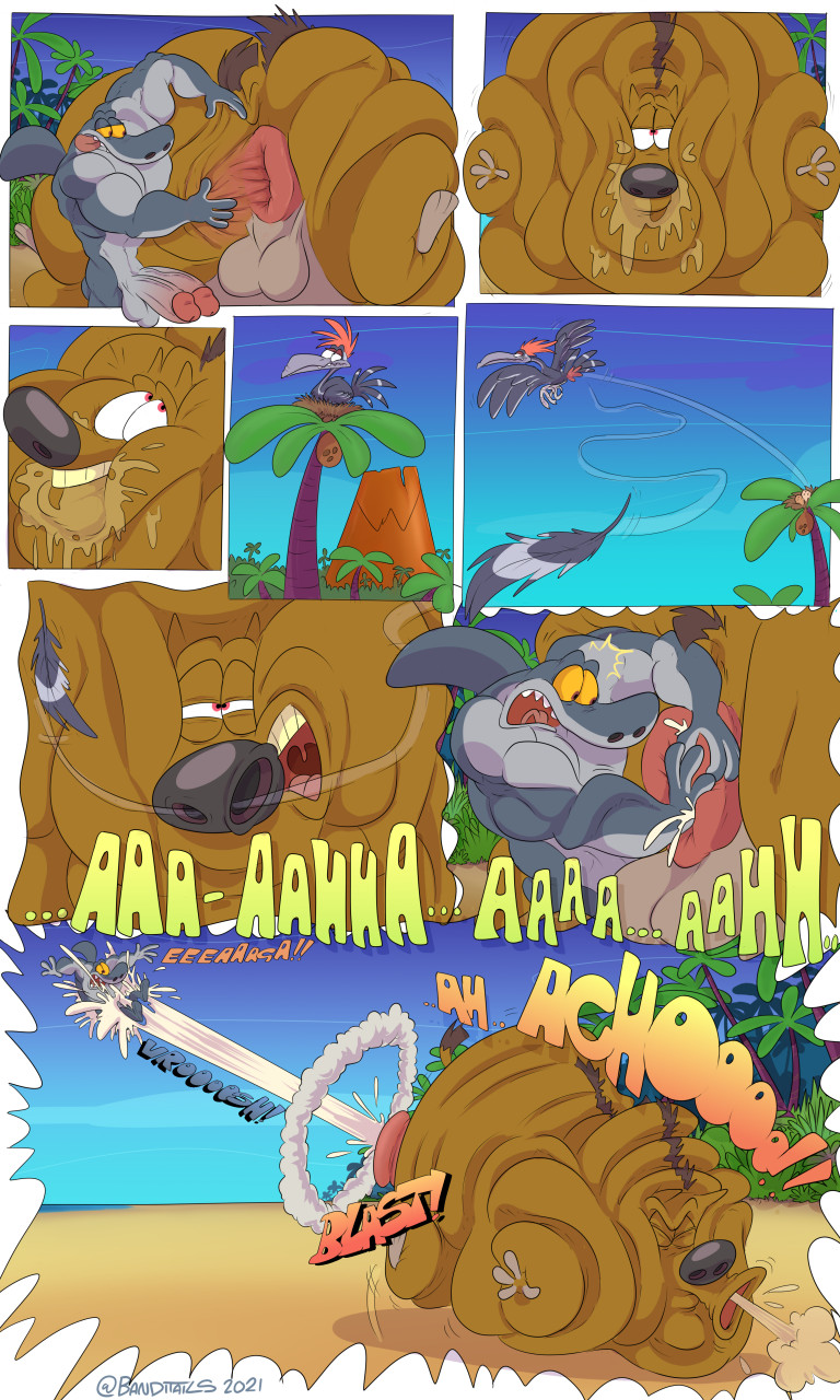 That's starts story zig and sharko comic page 7 full