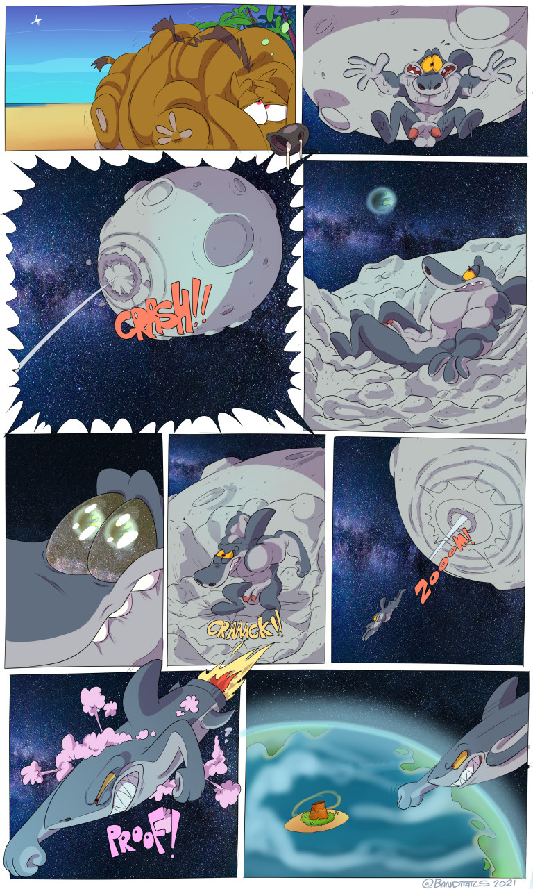That's starts story zig and sharko comic page 8 full