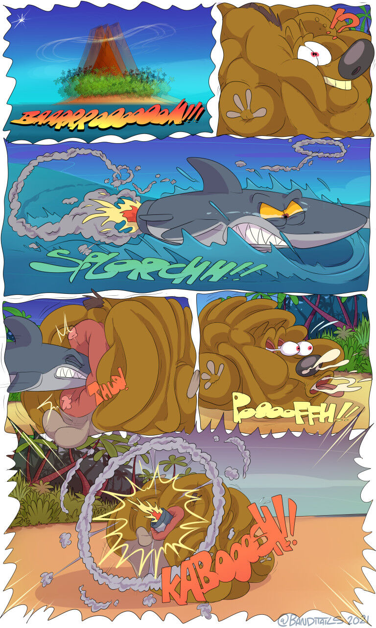 That's starts story zig and sharko comic page 9 full