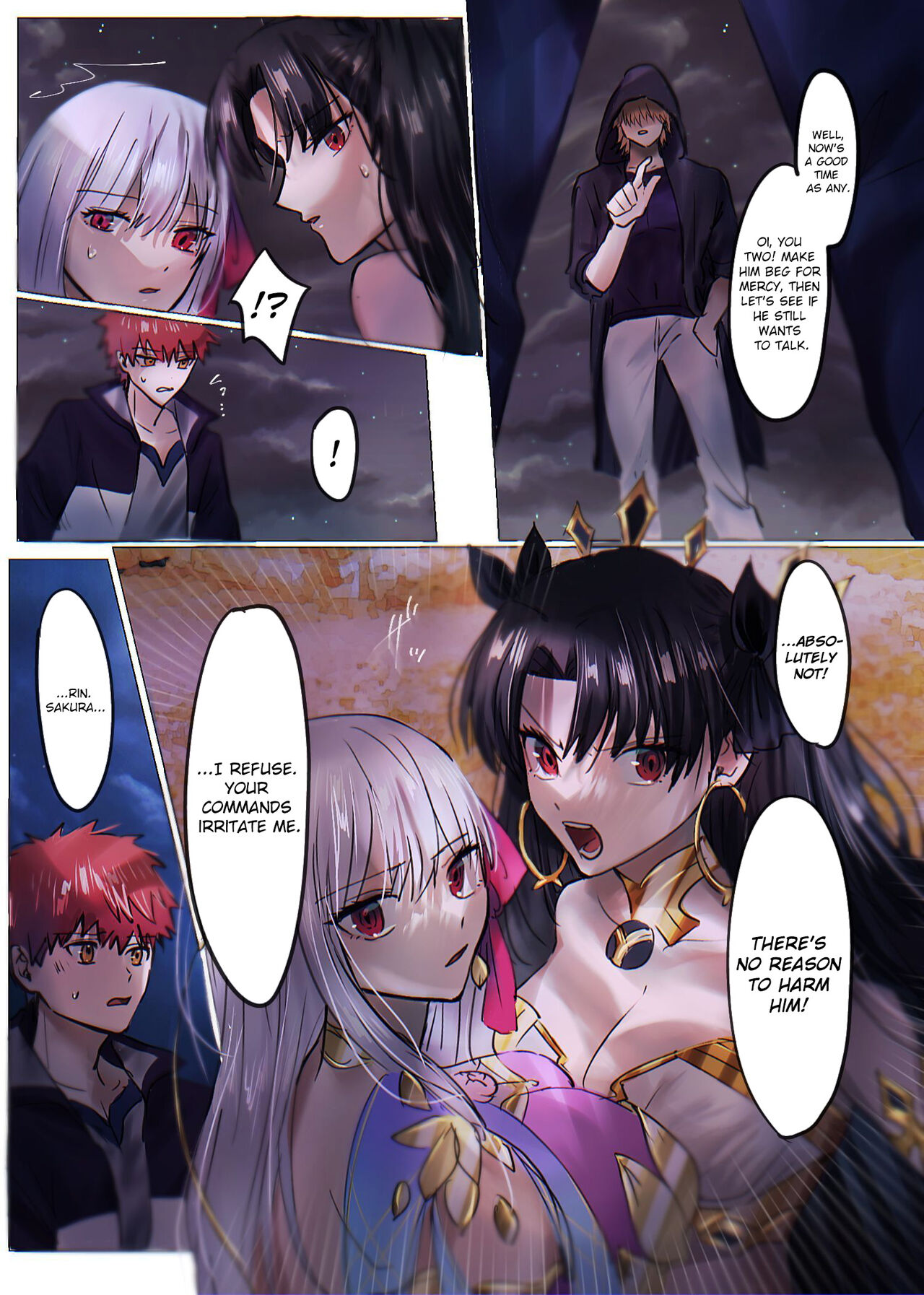 Fate/rewrite ~Rin to Sakura ga Servant-ka Sennou Sareru Hon~ | ~Rin and Sakura Brainwashing Book~ page 9 full