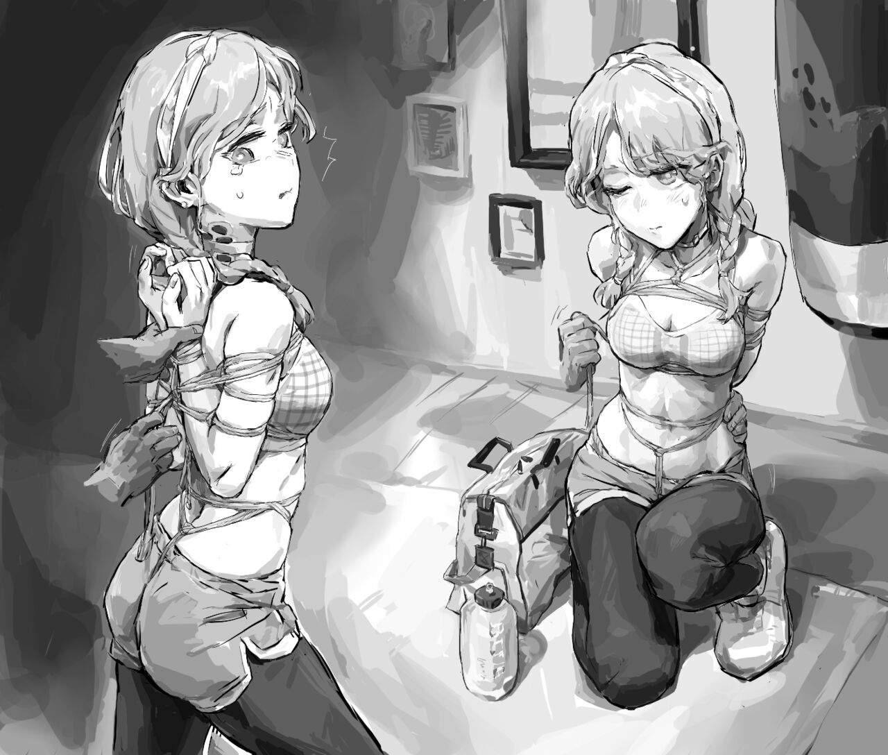 蓝毒妹妹的紧缚柔软体操 page 2 full