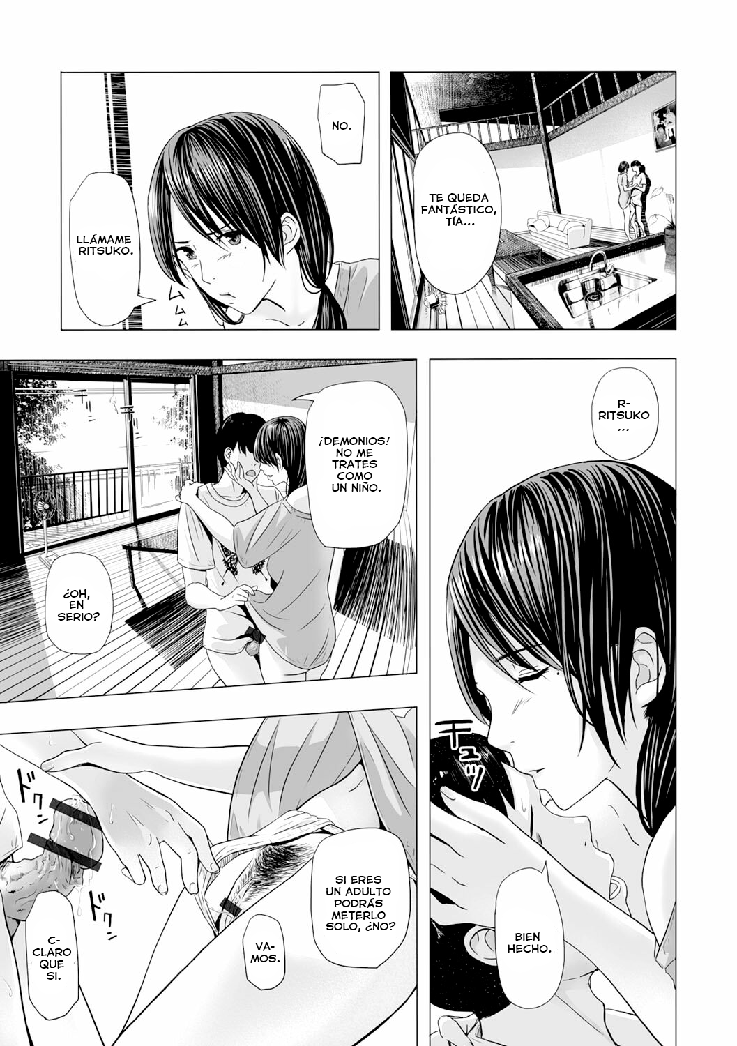 Atsui Natsu, Oba no Ie de... ~Fundoshi Iwai~ | En El Caluroso Verano, En Casa De Mi Tía... ~Celebración De Taparrabos~ page 9 full