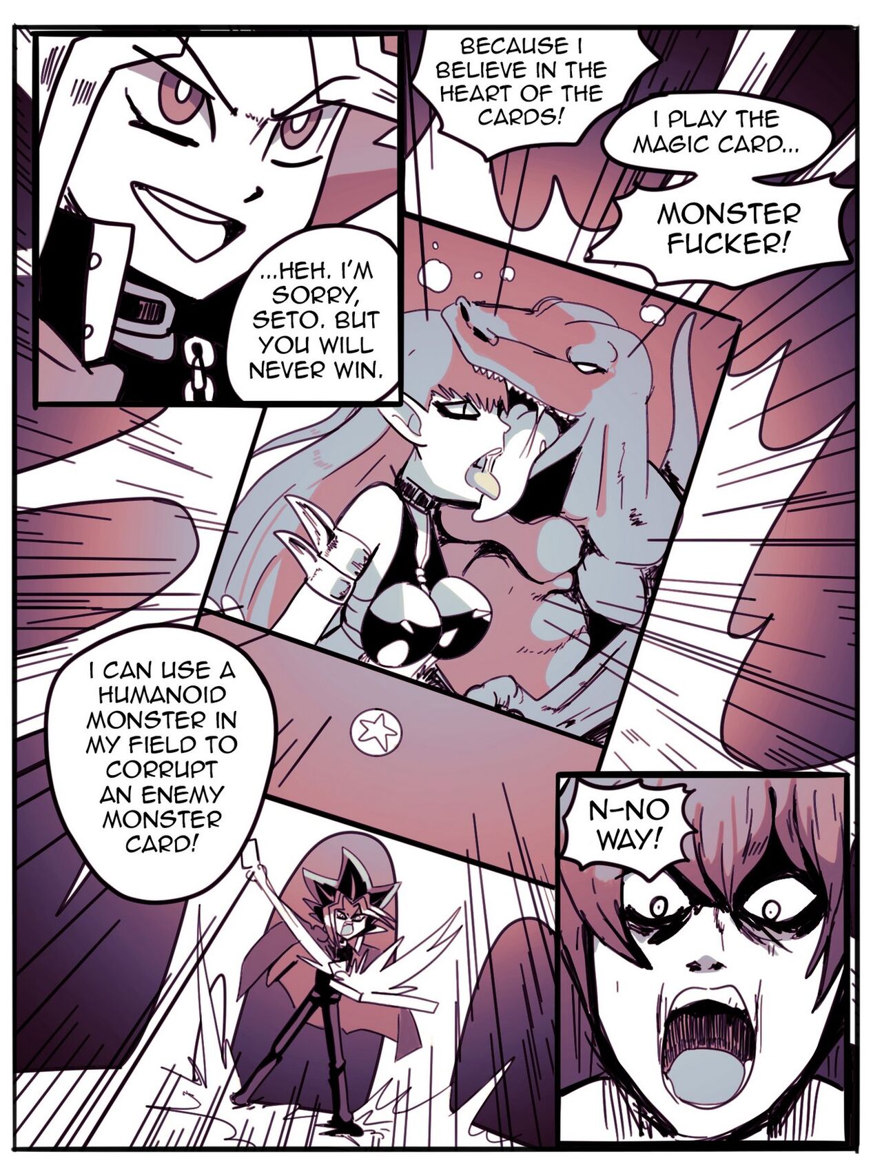 Dark Magician Girl VS Blue Eyes White Dragon page 2 full