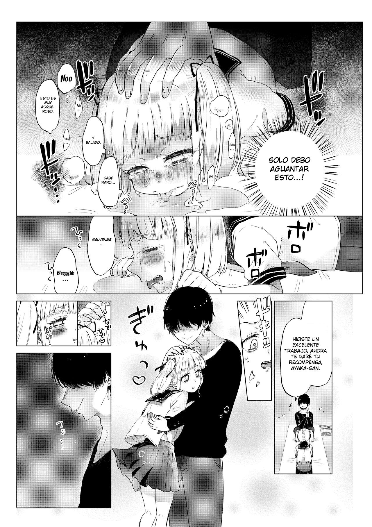 Hairanhi no Mesugaki JC Ayaka-chan ~Kankin → Tanetsuke Rape no Matsuro~ | Schoolgirl Aya-chan's Ovulation Day ~Confinement Leads To Fucking Raw~ page 9 full