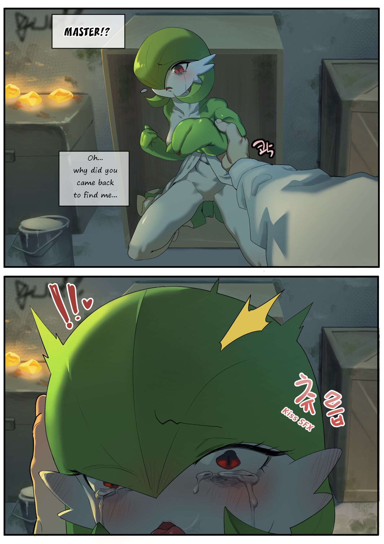 The Gardeviour that loved her trainer too much page 8 full