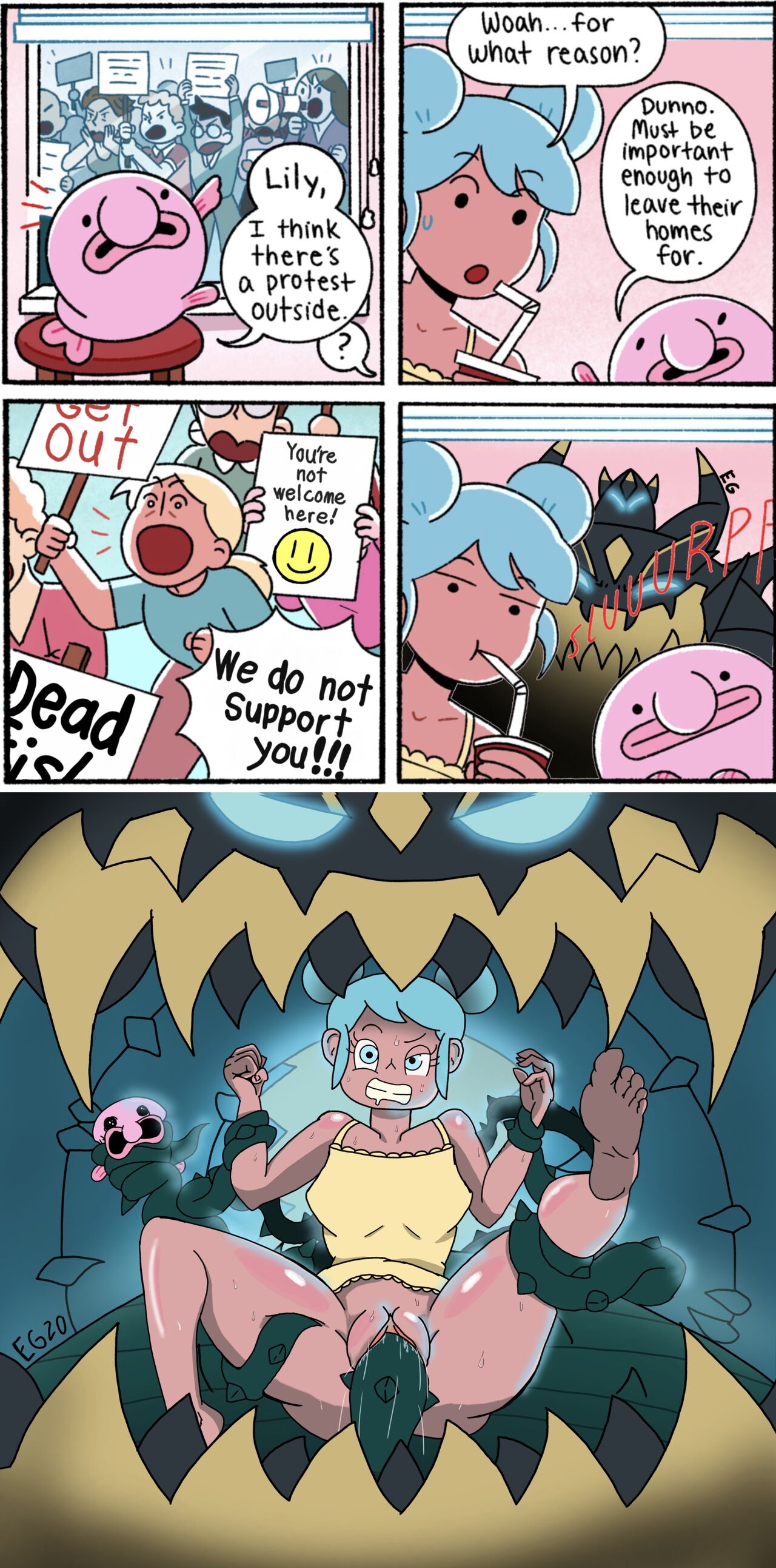Blooby and Friends parodies page 5 full