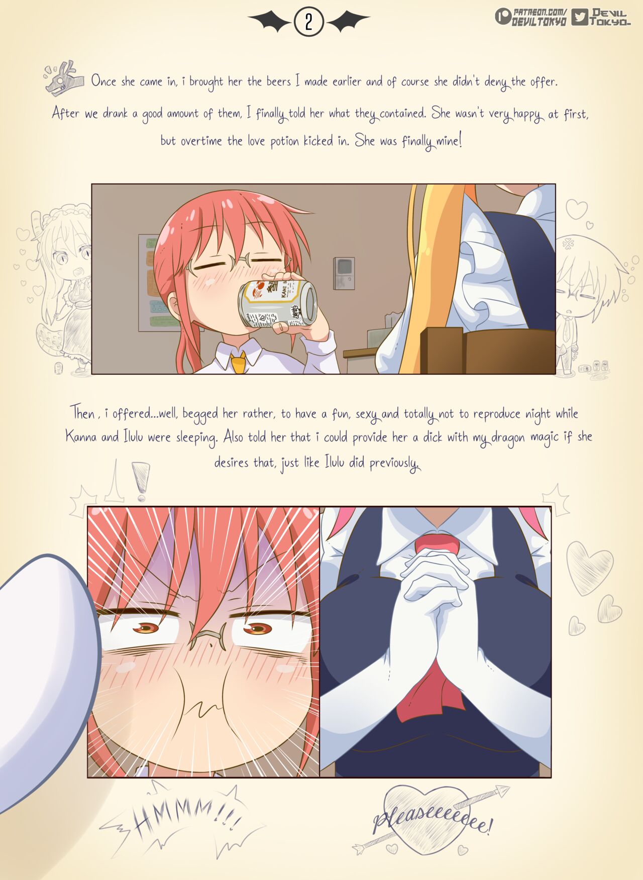Miss Kobayashi, I'm Obsessed with your Cock page 4 full