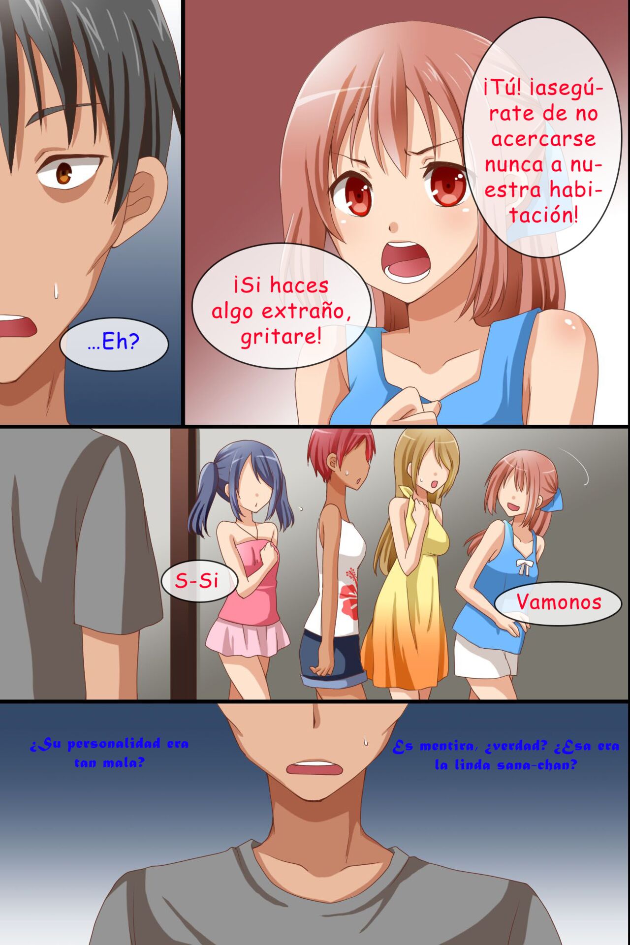 Namaiki na Meikko-tachi ga Asobi ni Kita node Mahou no Kagami de Juujun ni Shite Kawaii Boku Senyou Dorei ni Shita page 5 full