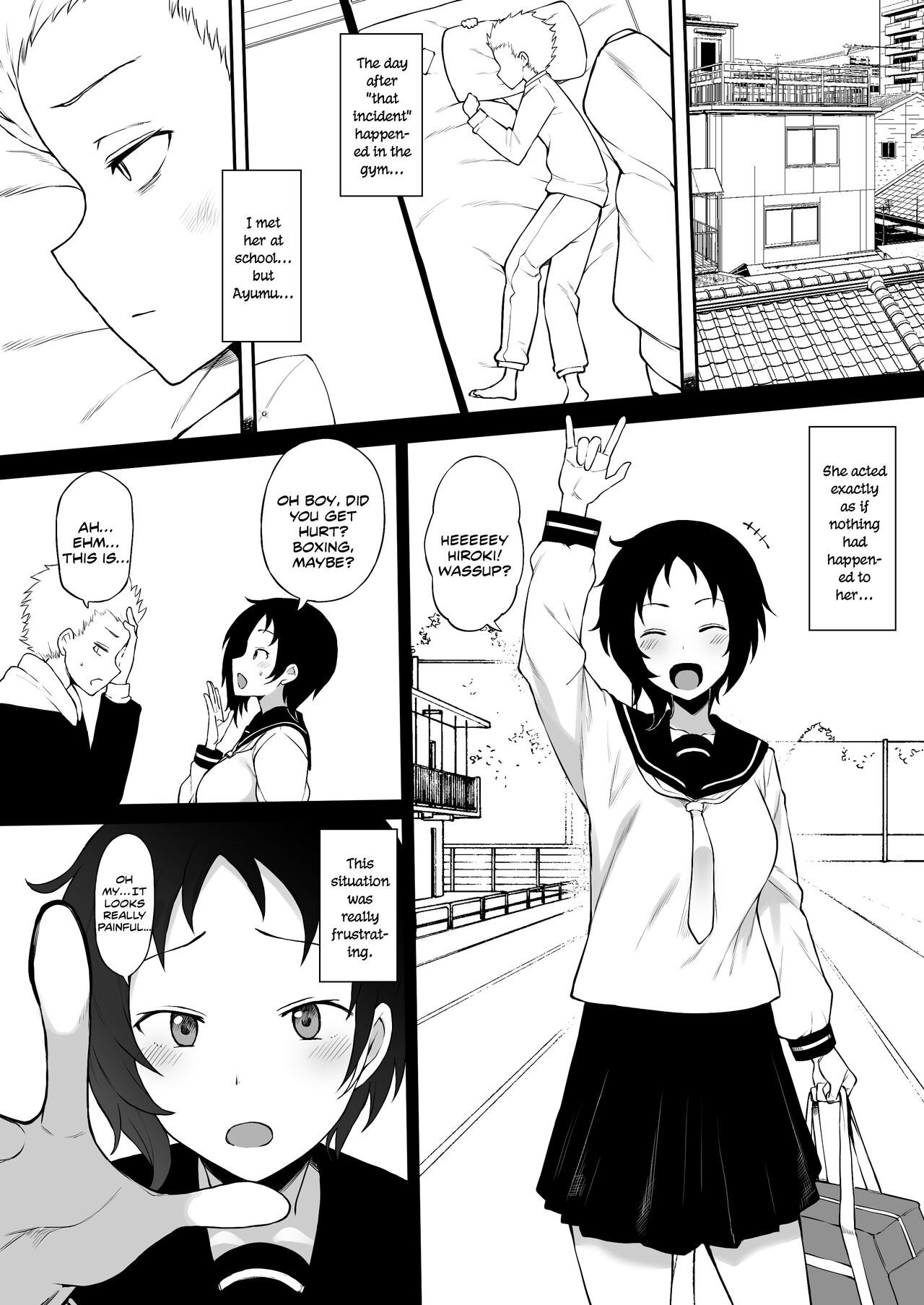 Kokujin no Tenkousei ni Haha o NTR ru Chapter 6 Part 1 page 2 full