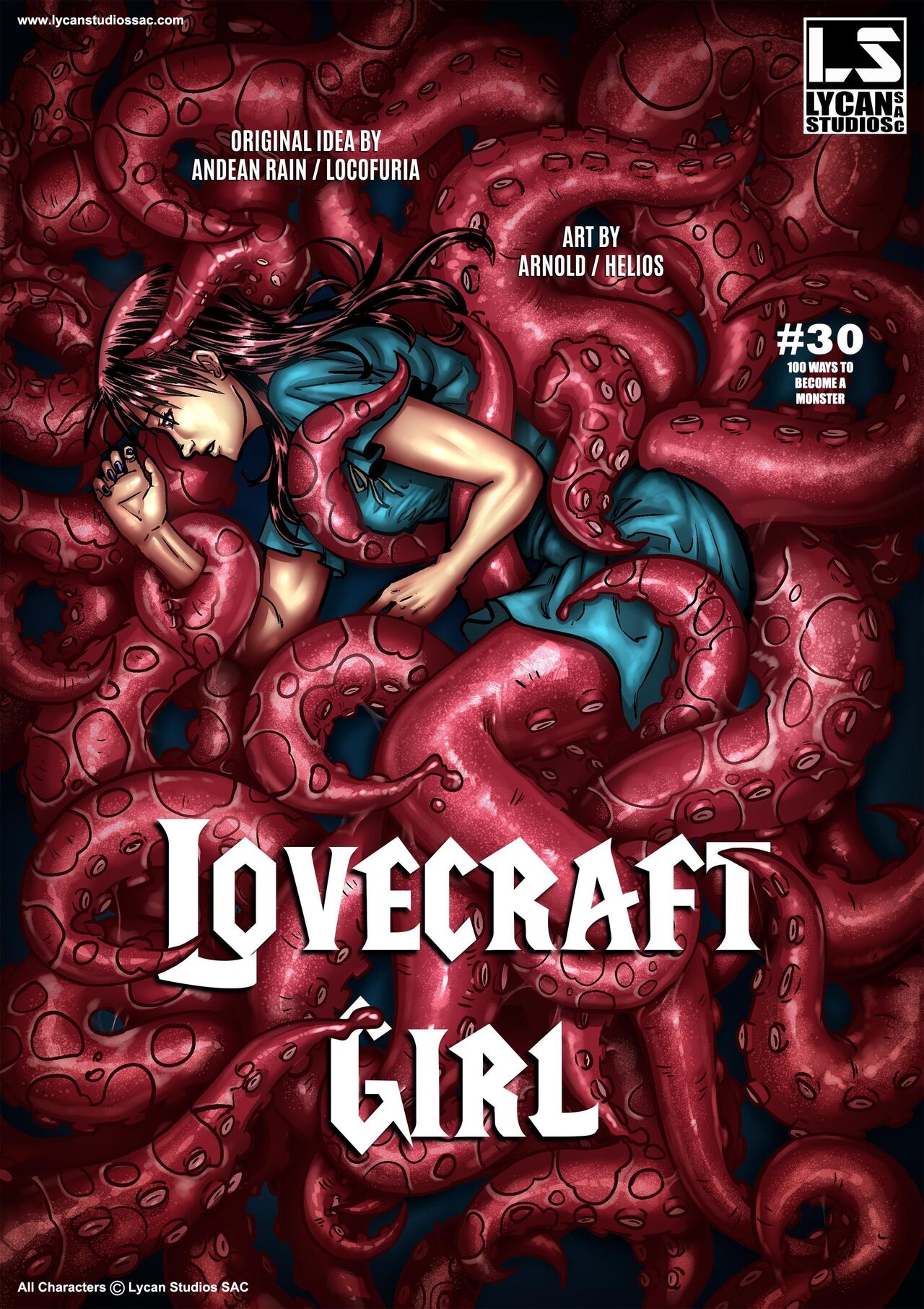 Lovecraft Girl page 1 full