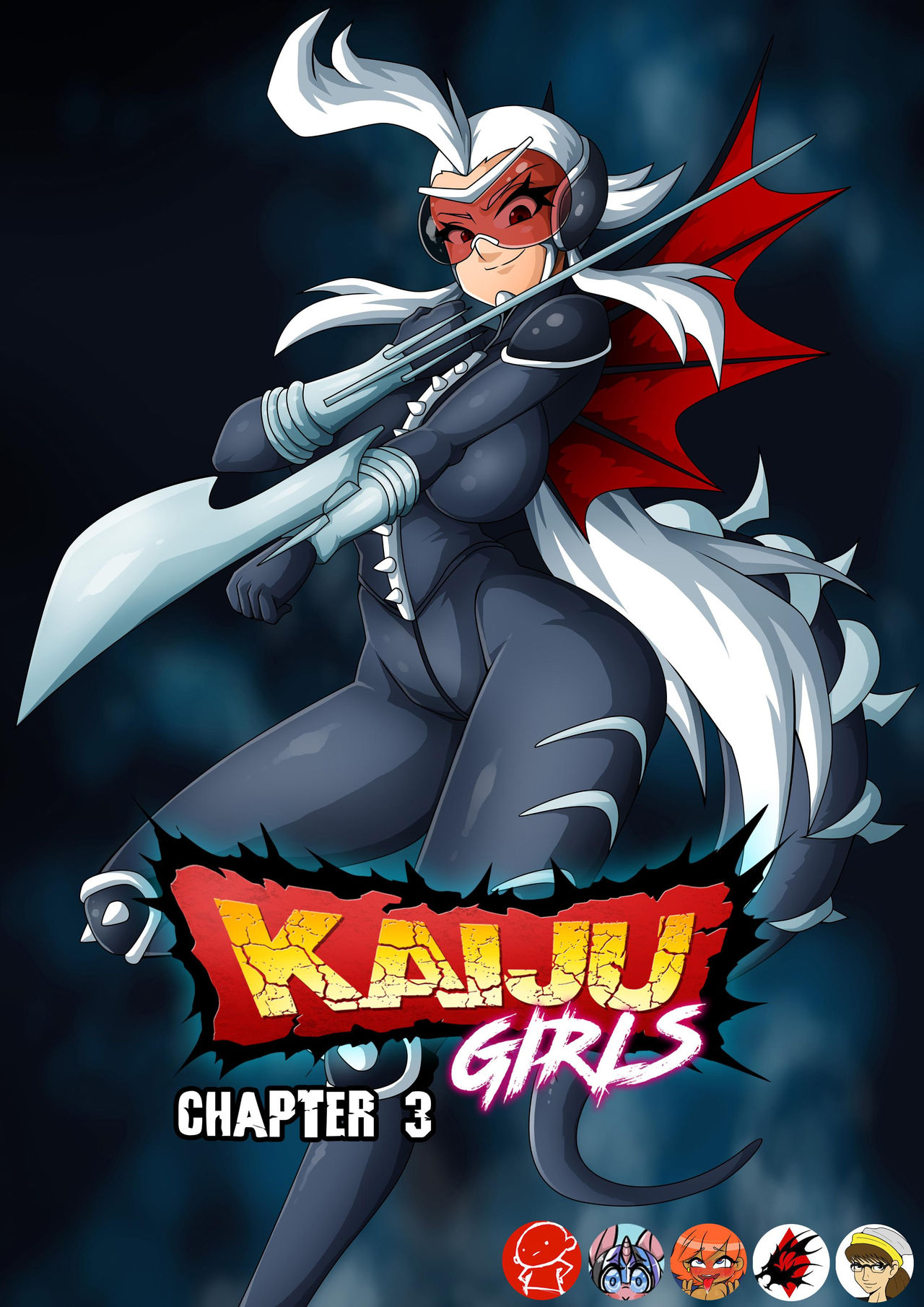 Kaiju Girls Chapter 3 page 1 full