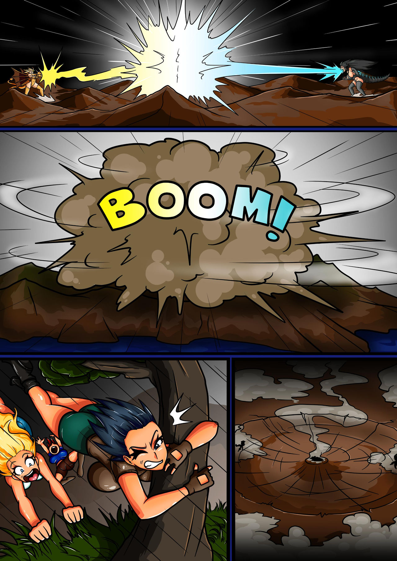 Kaiju Girls Chapter 3 page 2 full